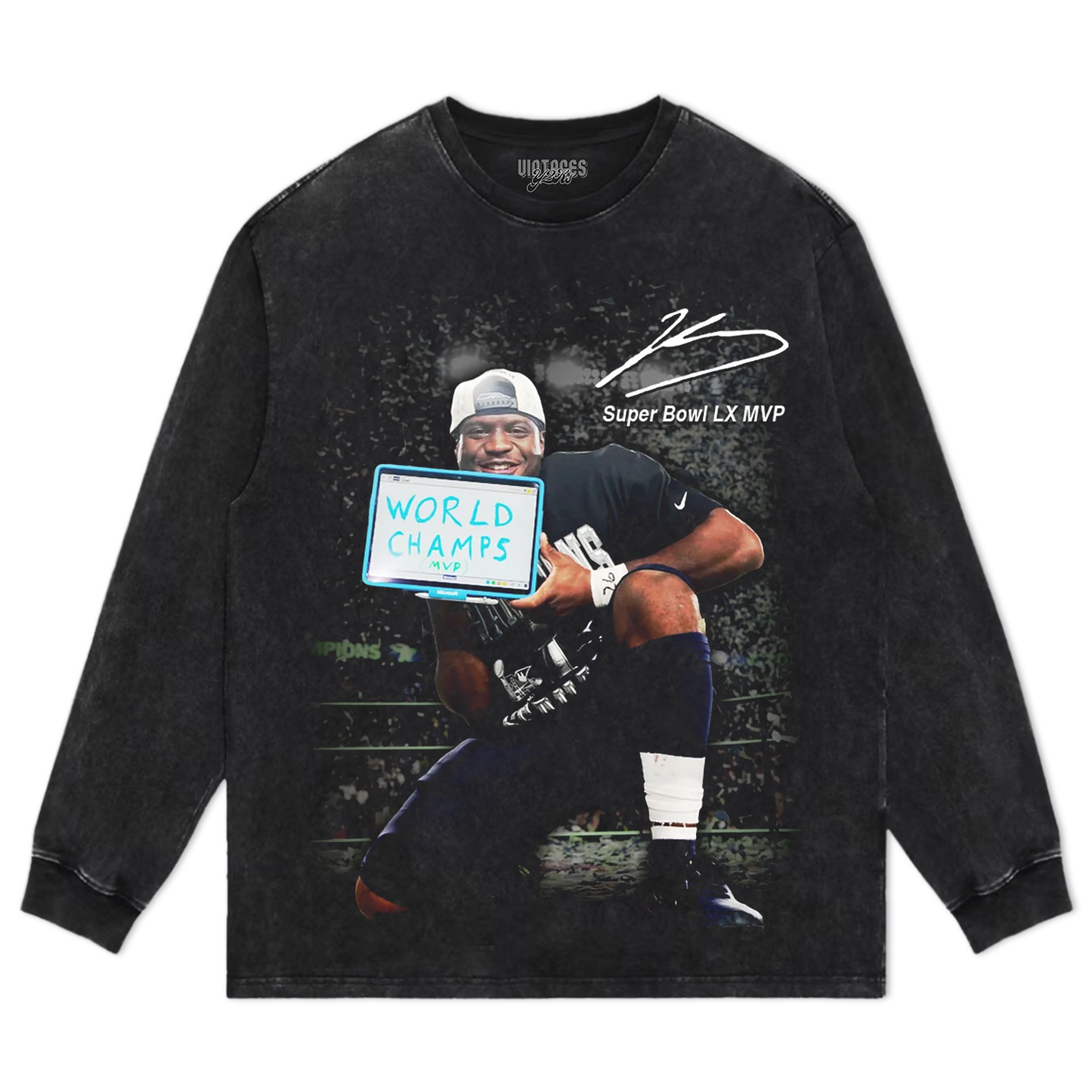 KENNETH WALKER III & SUPER BOWL LX MVP V3 TEE & LS & HOODIE