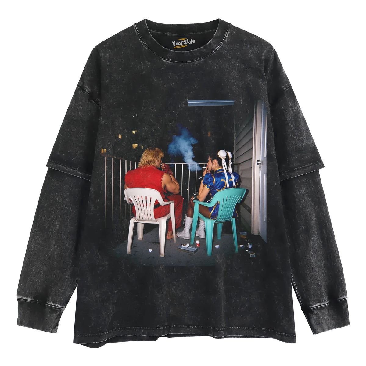 KEN - CHUN-LI TANK TOP & TEE & LONG SLEEVE & LAYERED LS & HOODIE