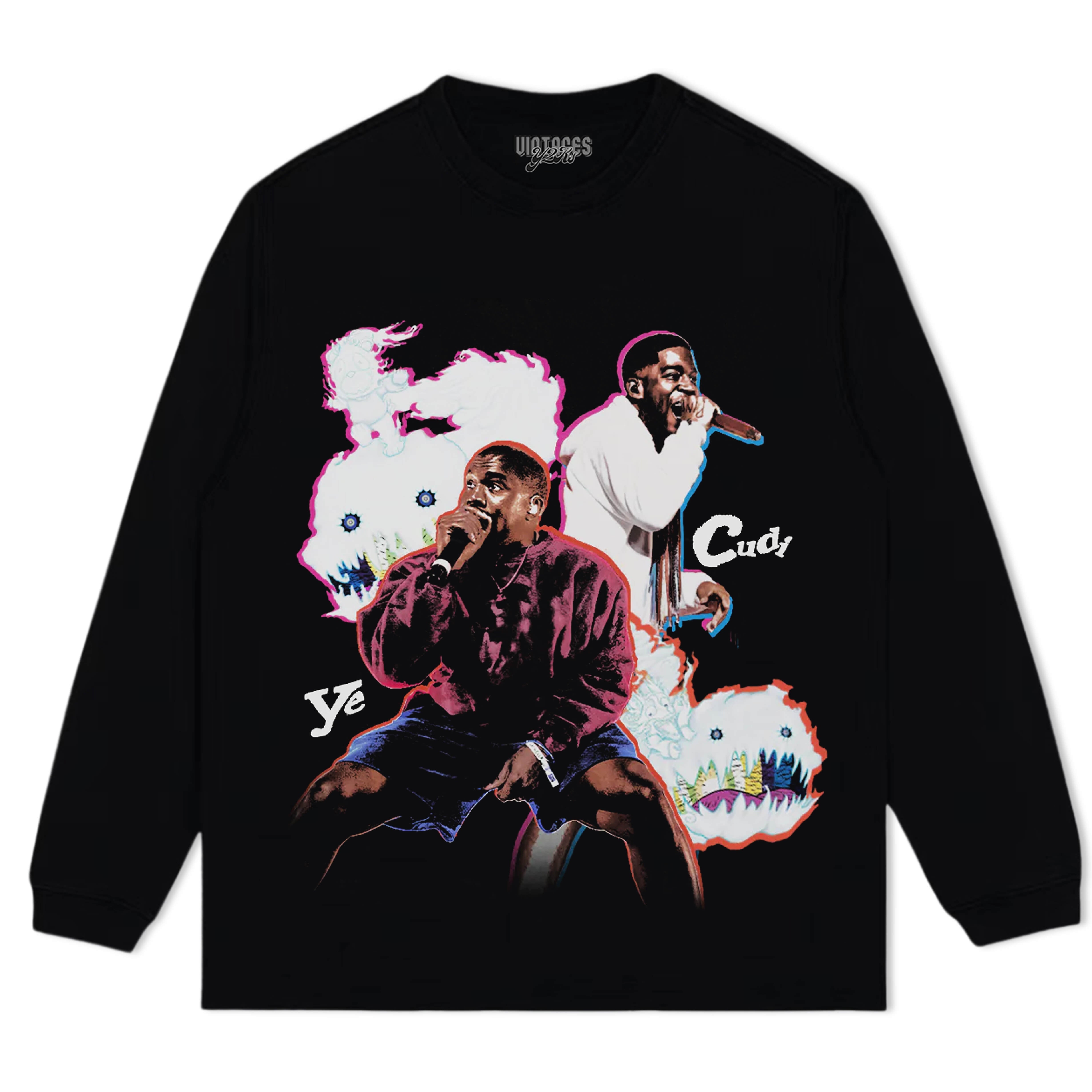 KIDS SEE GHOSTS TEE TEE & LS & HOODIE