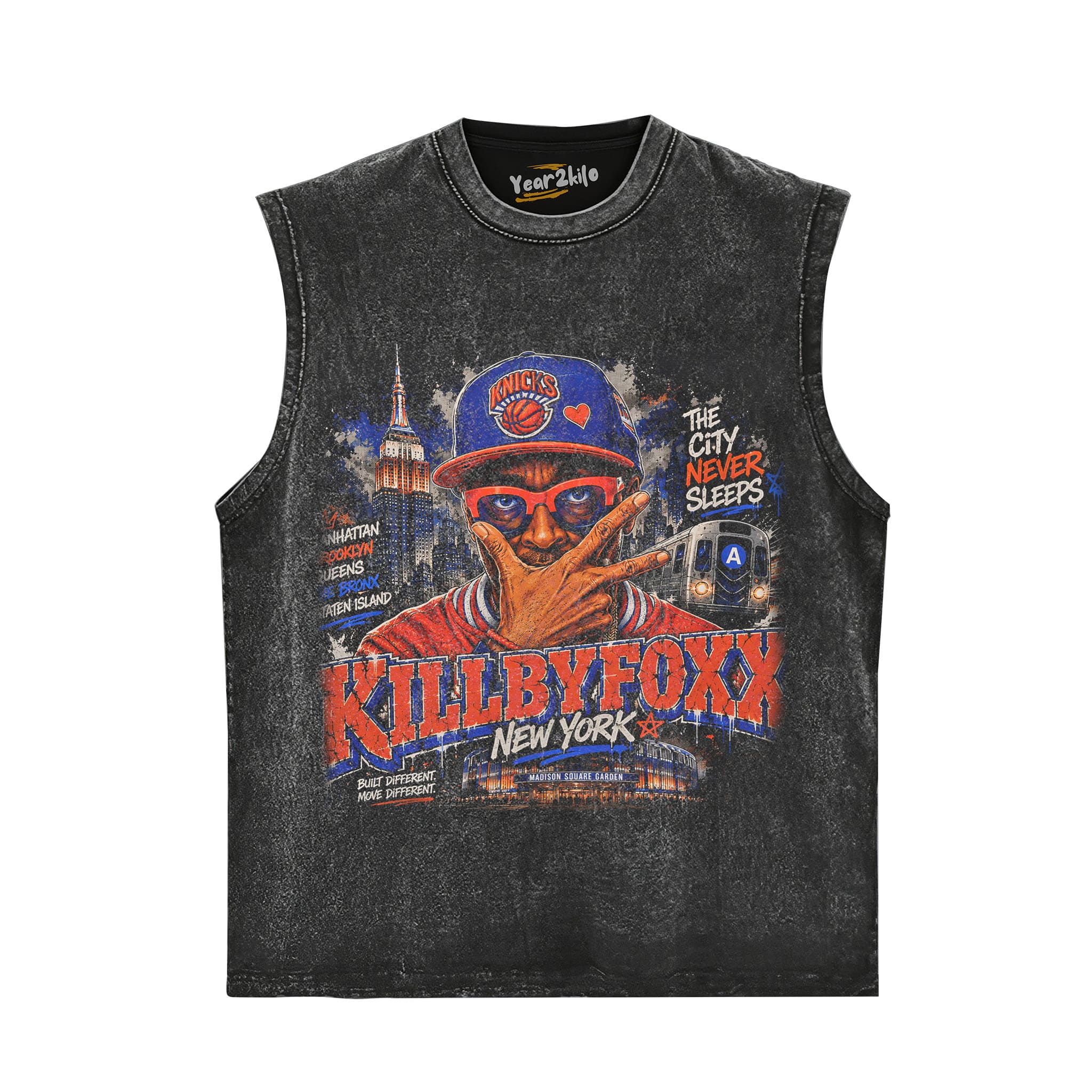 KNICKS - WORLD CHAMPS V2 TANK TOP & TEE & LONG SLEEVE & LAYERED LS & HOODIE