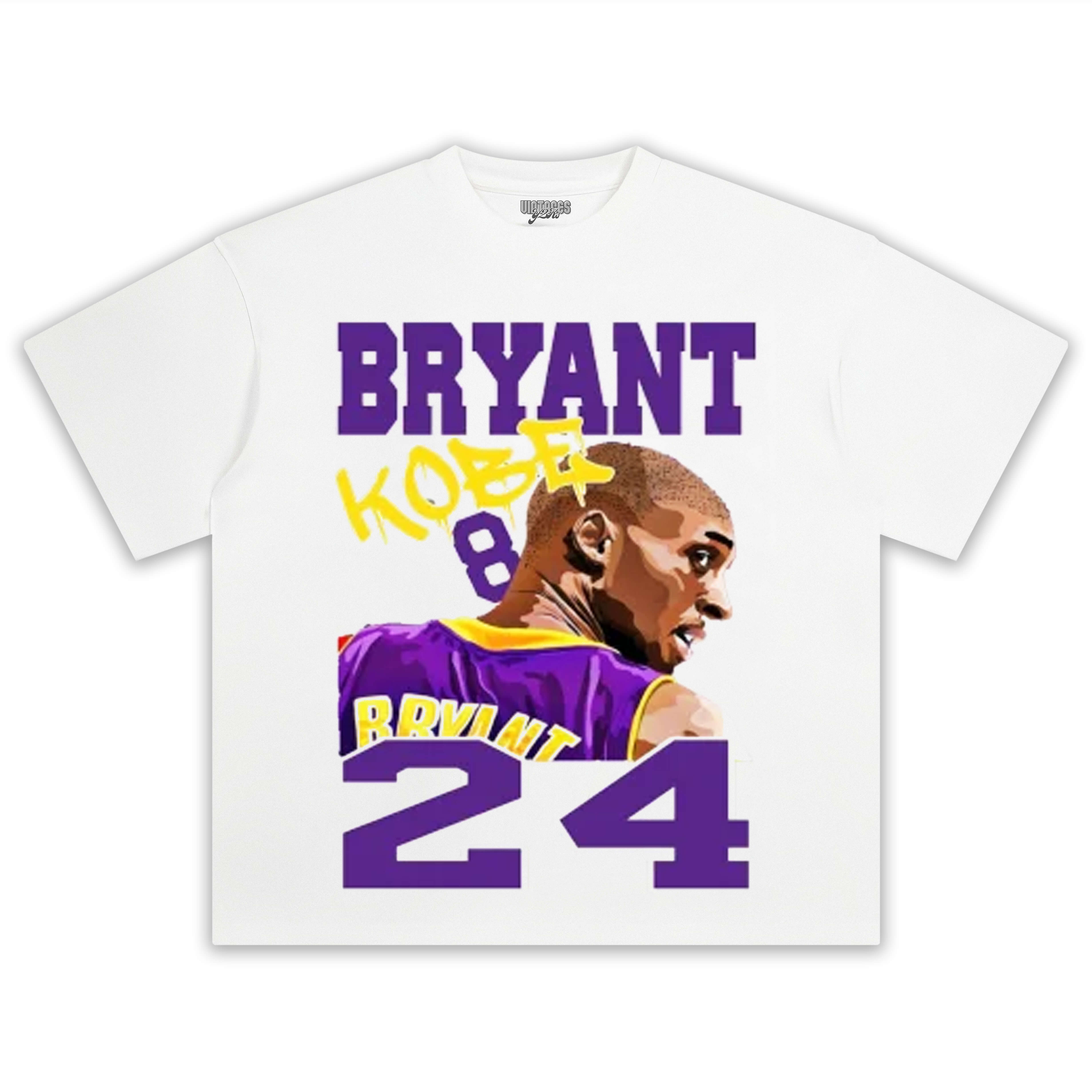 KOBE BRYANT BLACK MAMBA VINTAGE TEE V2 & LS & HOODIE