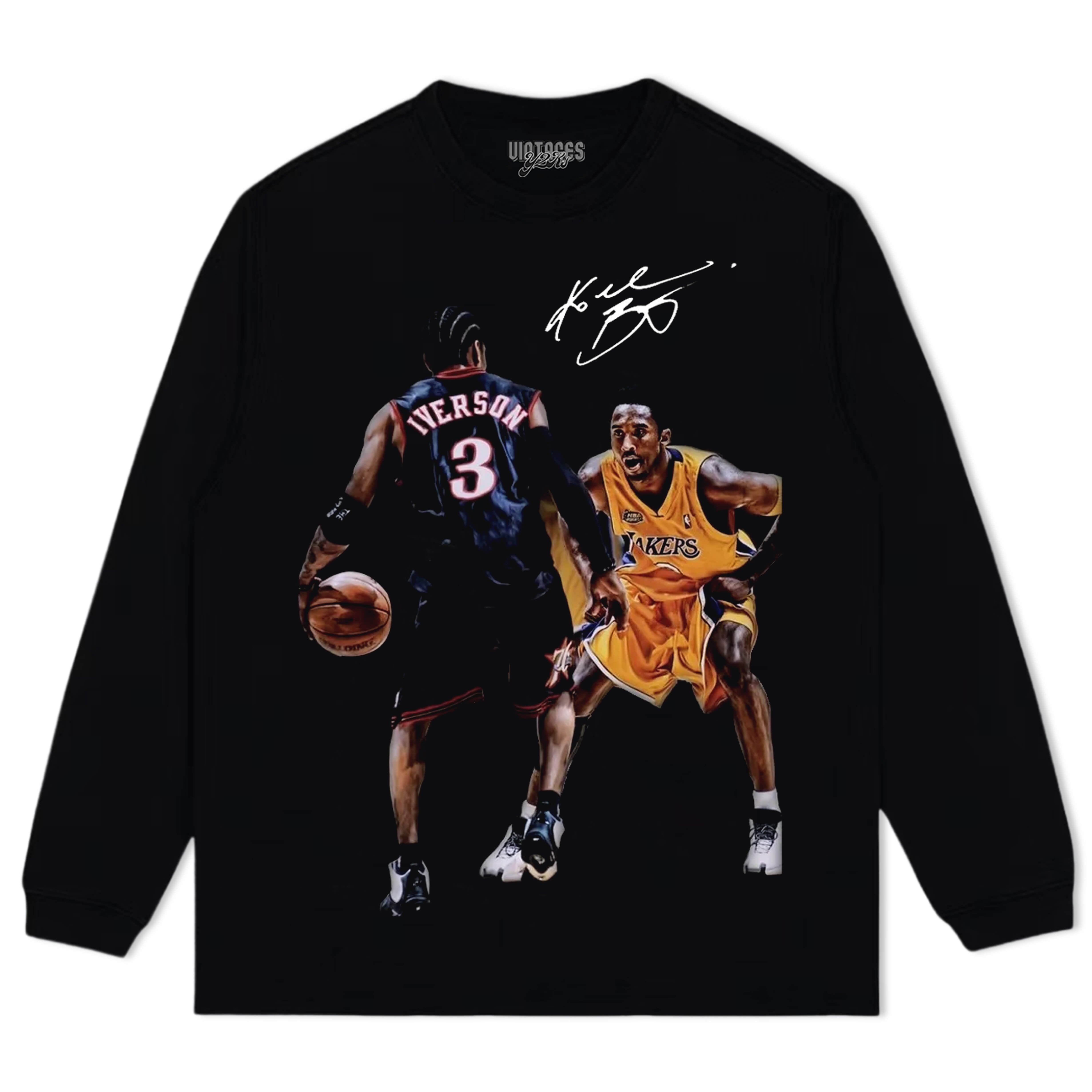 KOBE BRYANT BLACK MAMBA VINTAGE TEE V4 & LS & HOODIE