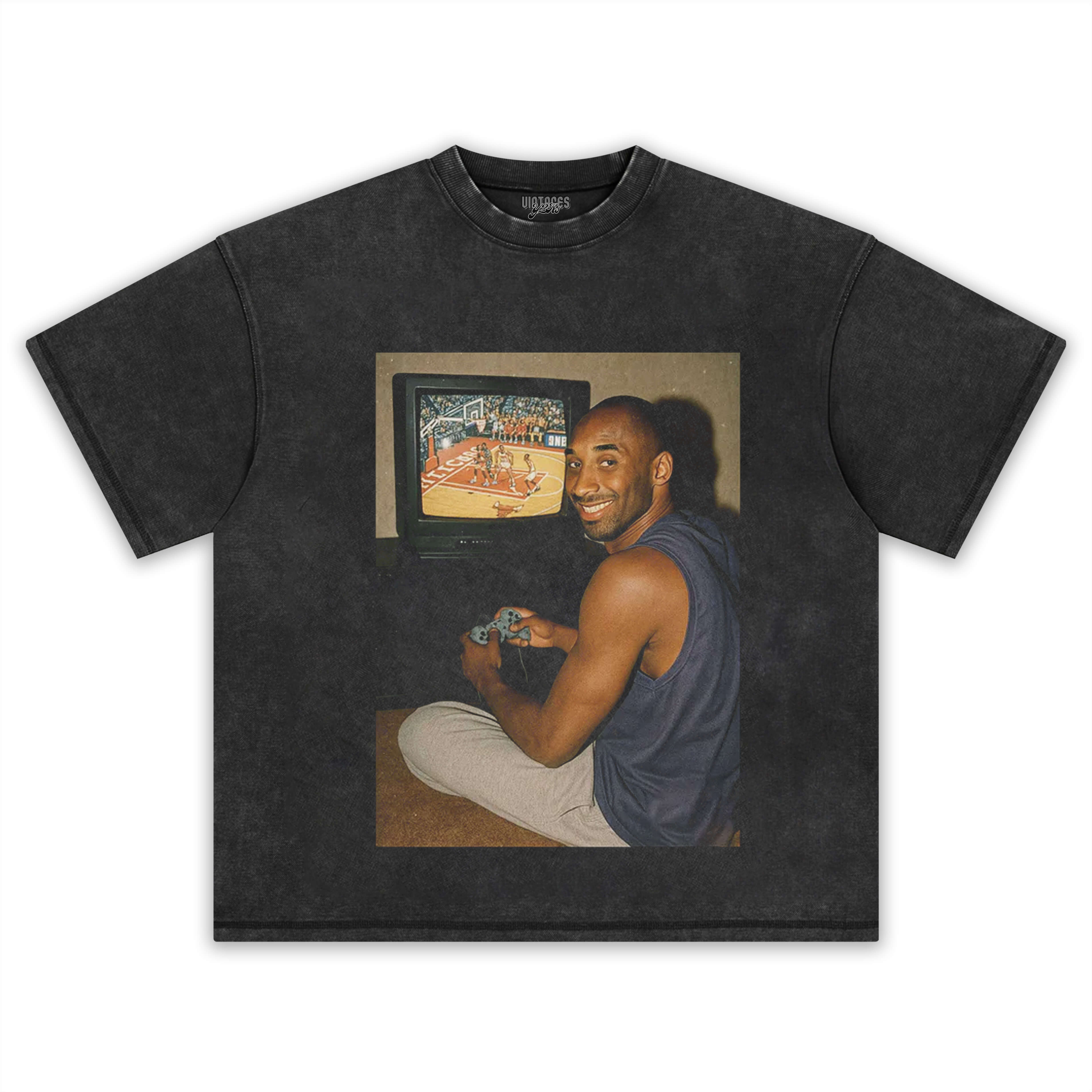 KOBE'S HAPPY TIME WITH BASKETBALL GAMES TEE