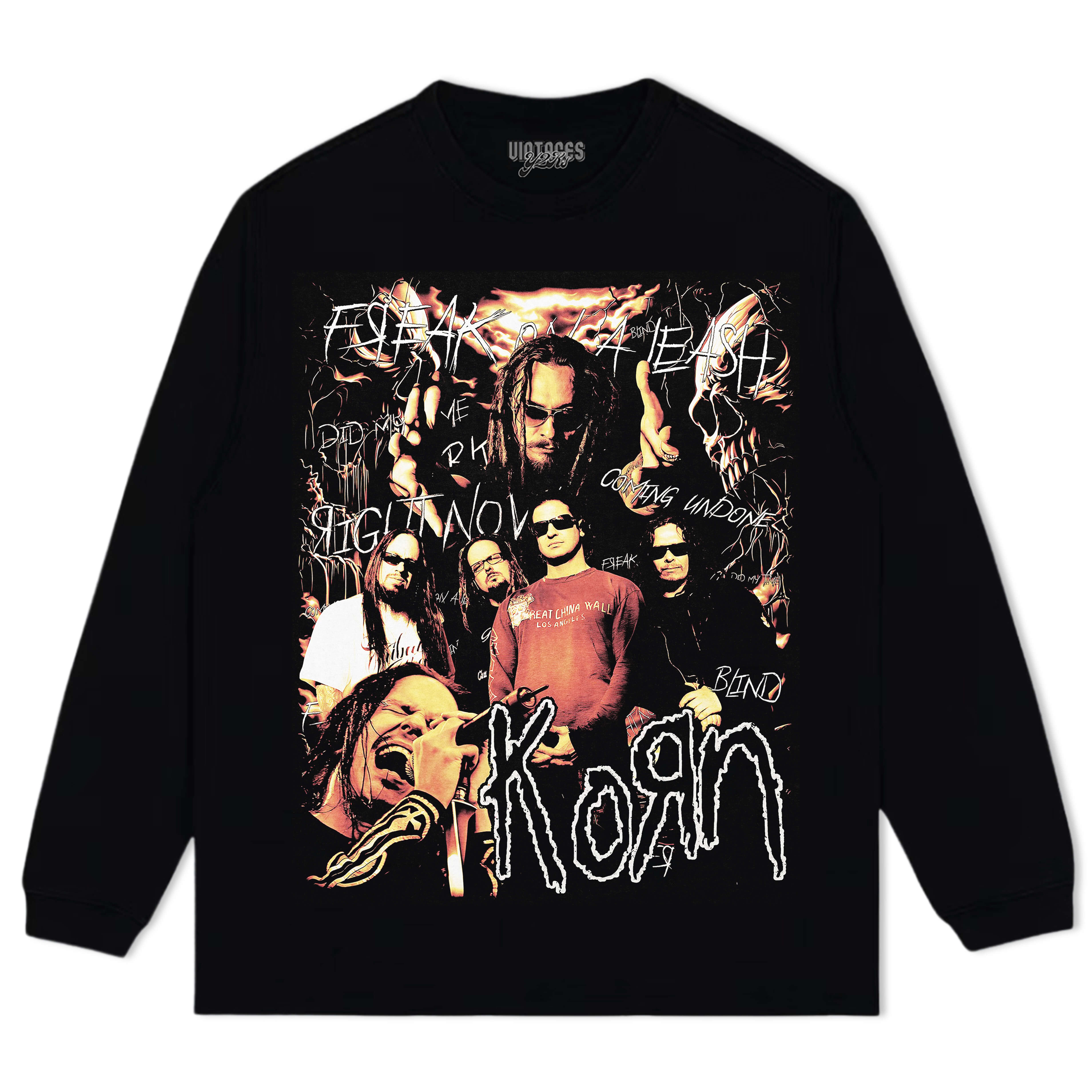 KORN VINTAGE TEE & LS & HOODIE