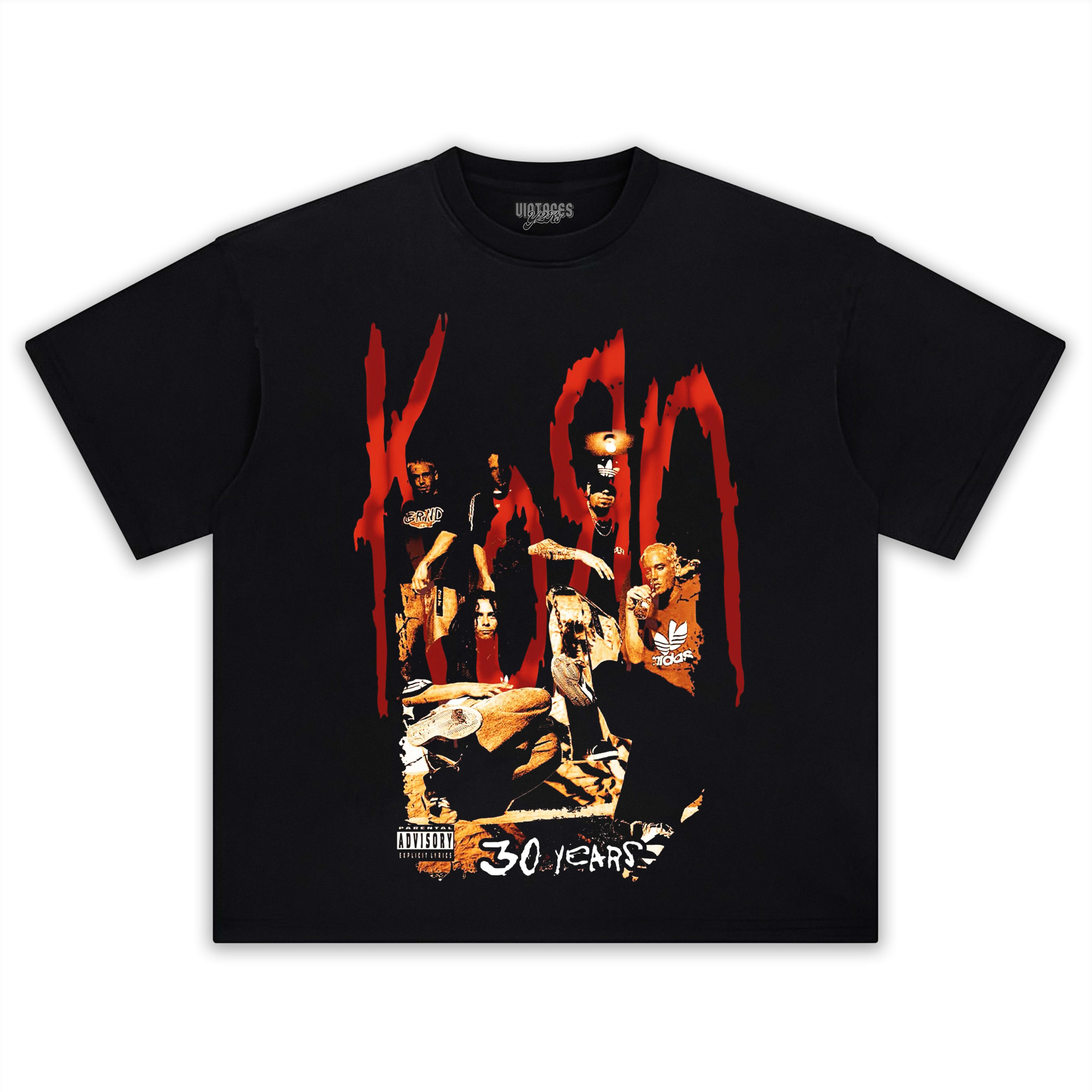 KORN 30 YEARS TEE & LS & HOODIE