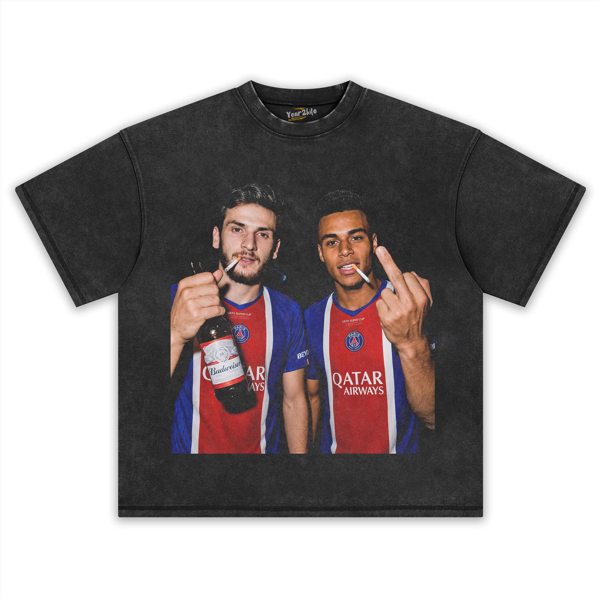KVARATSKHELIA & DÉSIRÉ DOUÉ TANK TOP & TEE & LONG SLEEVE & LAYERED LS & HOODIE