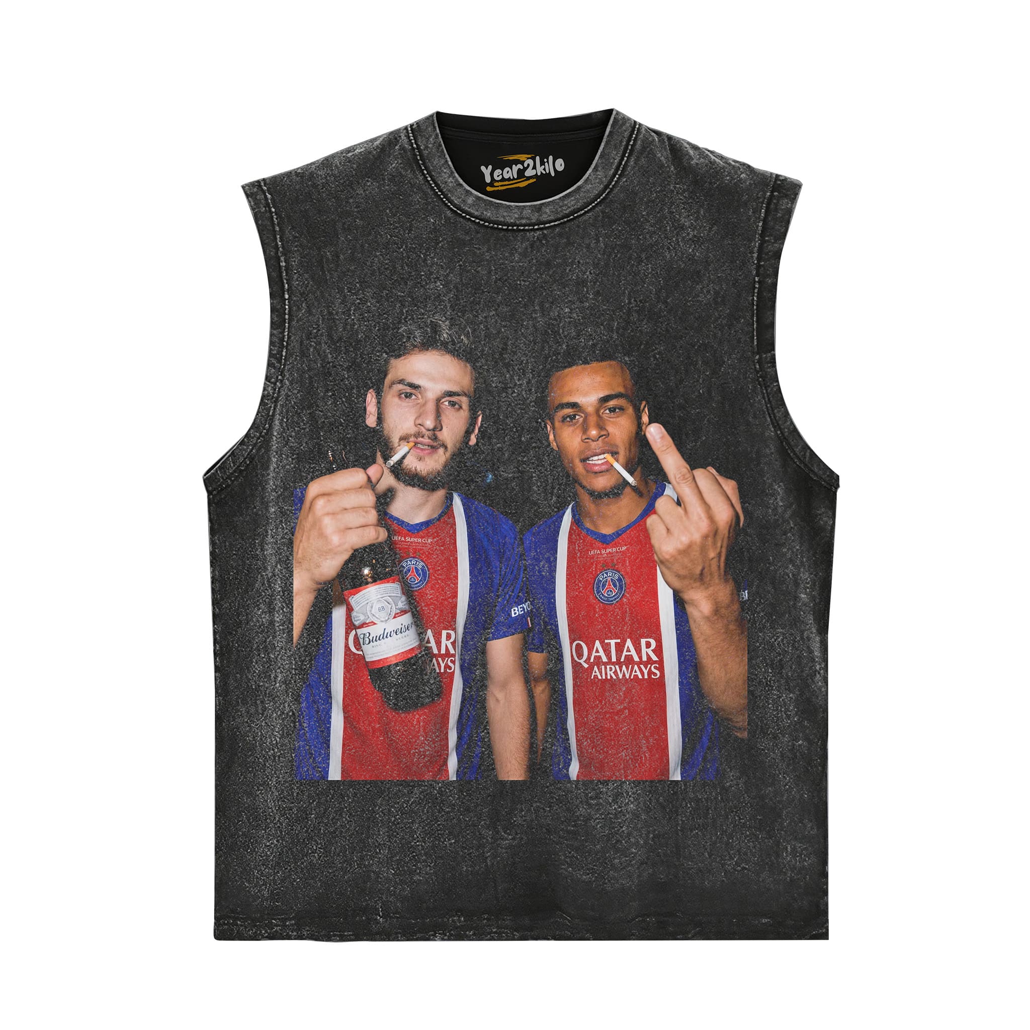 KVARATSKHELIA & DÉSIRÉ DOUÉ TANK TOP & TEE & LONG SLEEVE & LAYERED LS & HOODIE