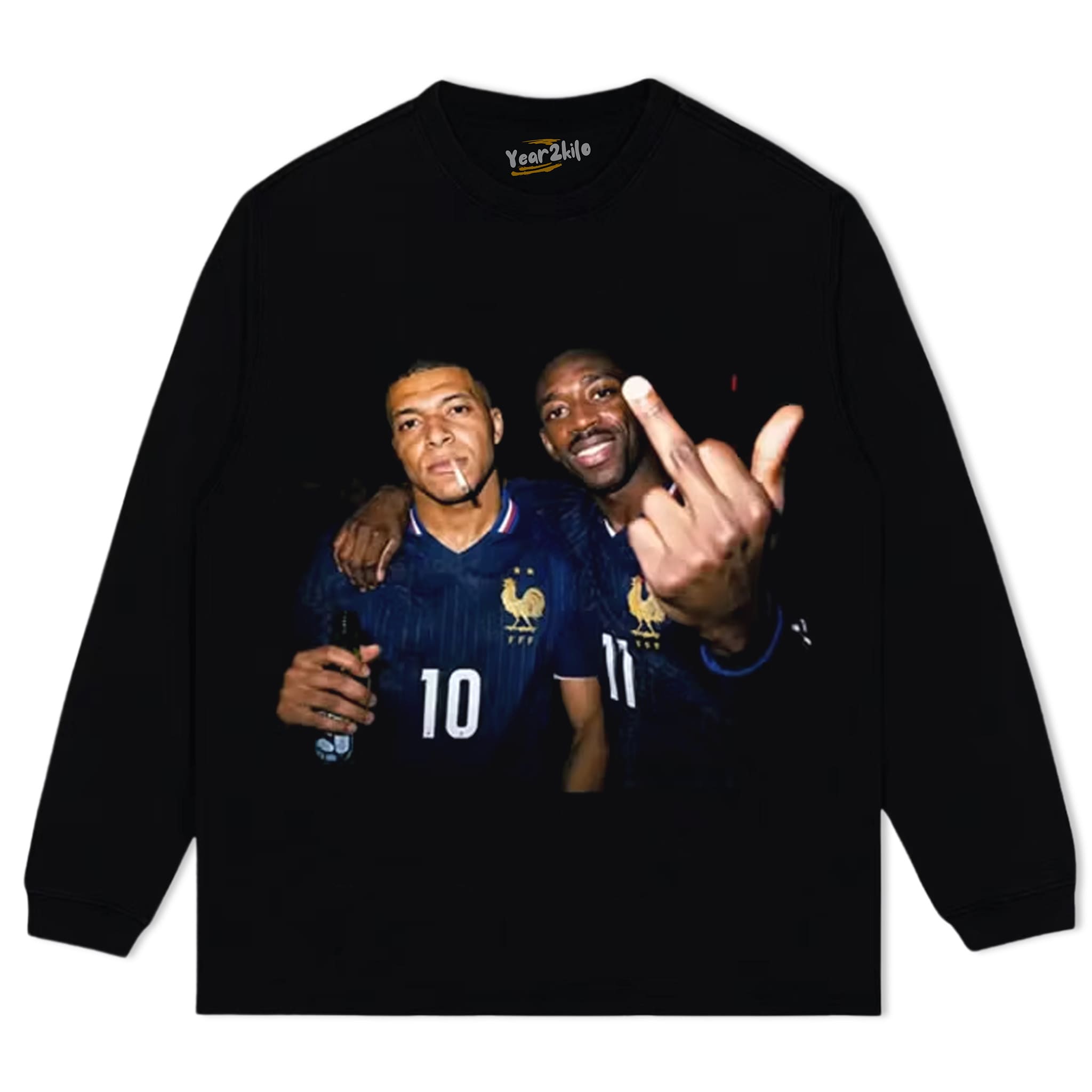 KYLIAN MBAPPÉ & OUSMANE DEMBÉLÉ FRANCE 2026 TANK TOP & TEE & LONG SLEEVE & LAYERED LS & HOODIE