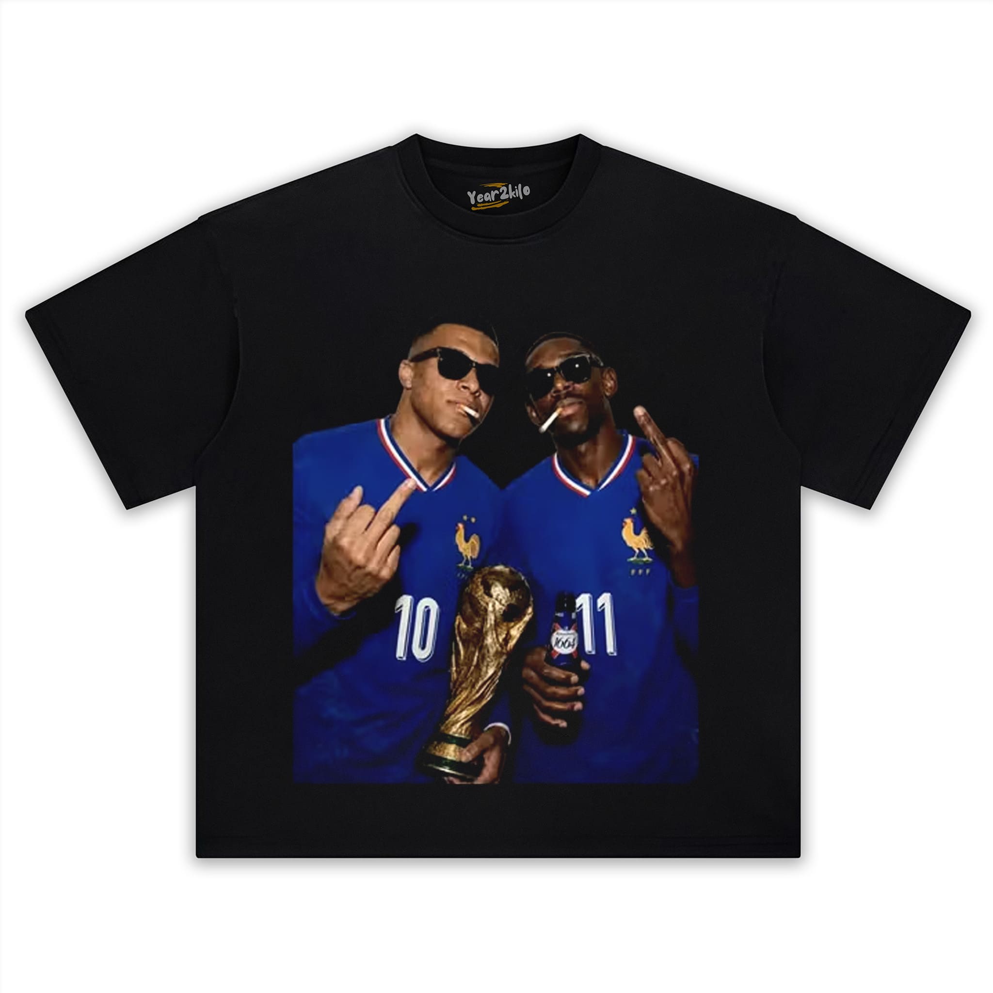 KYLIAN MBAPPÉ & OUSMANE DEMBÉLÉ FRANCE 2026 V2 TANK TOP & TEE & LONG SLEEVE & LAYERED LS & HOODIE
