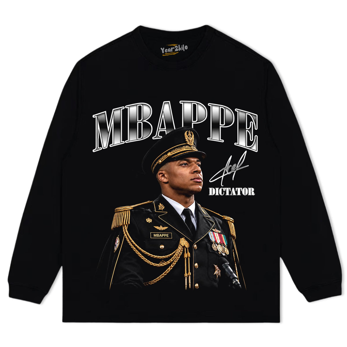 KYLIAN MBAPPÉ - THE DICTATOR V3 TANK TOP & TEE & LONG SLEEVE & LAYERED LS & HOODIE