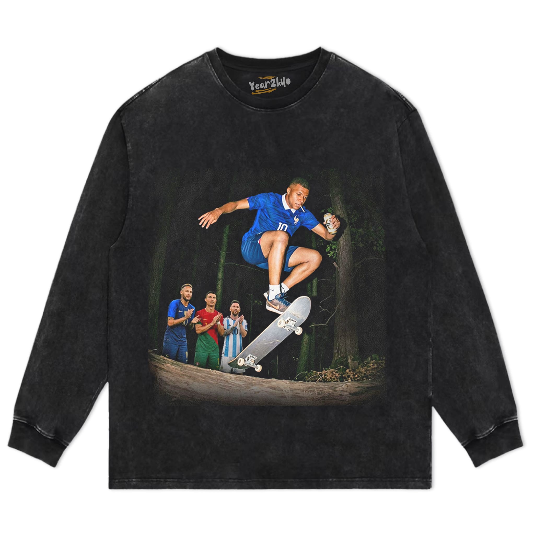 KYLIAN MBAPPÉ FRANCE FUNNY VINTAGE TANK TOP & TEE & LONG SLEEVE & LAYERED LS & HOODIE