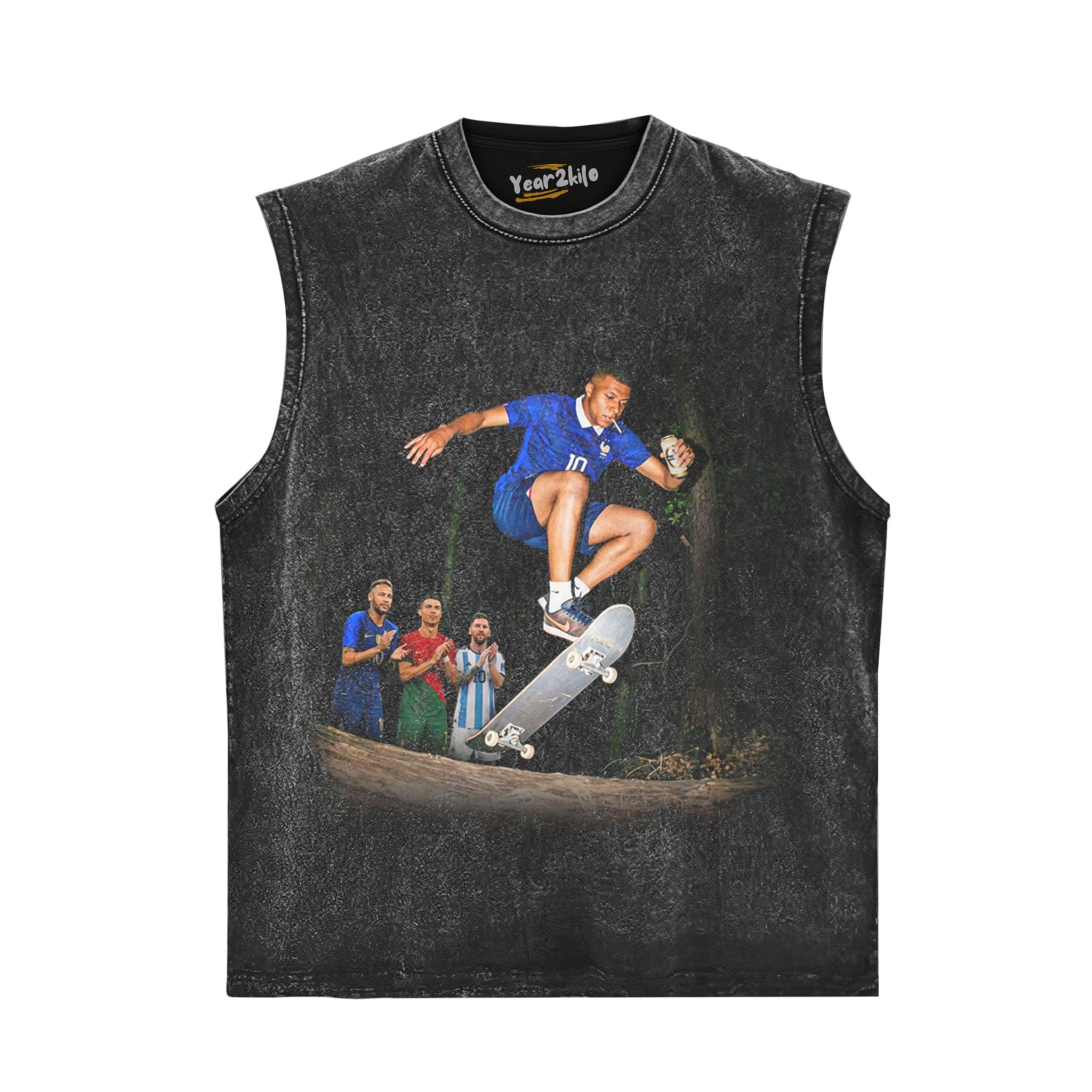 KYLIAN MBAPPÉ FRANCE FUNNY VINTAGE TANK TOP & TEE & LONG SLEEVE & LAYERED LS & HOODIE