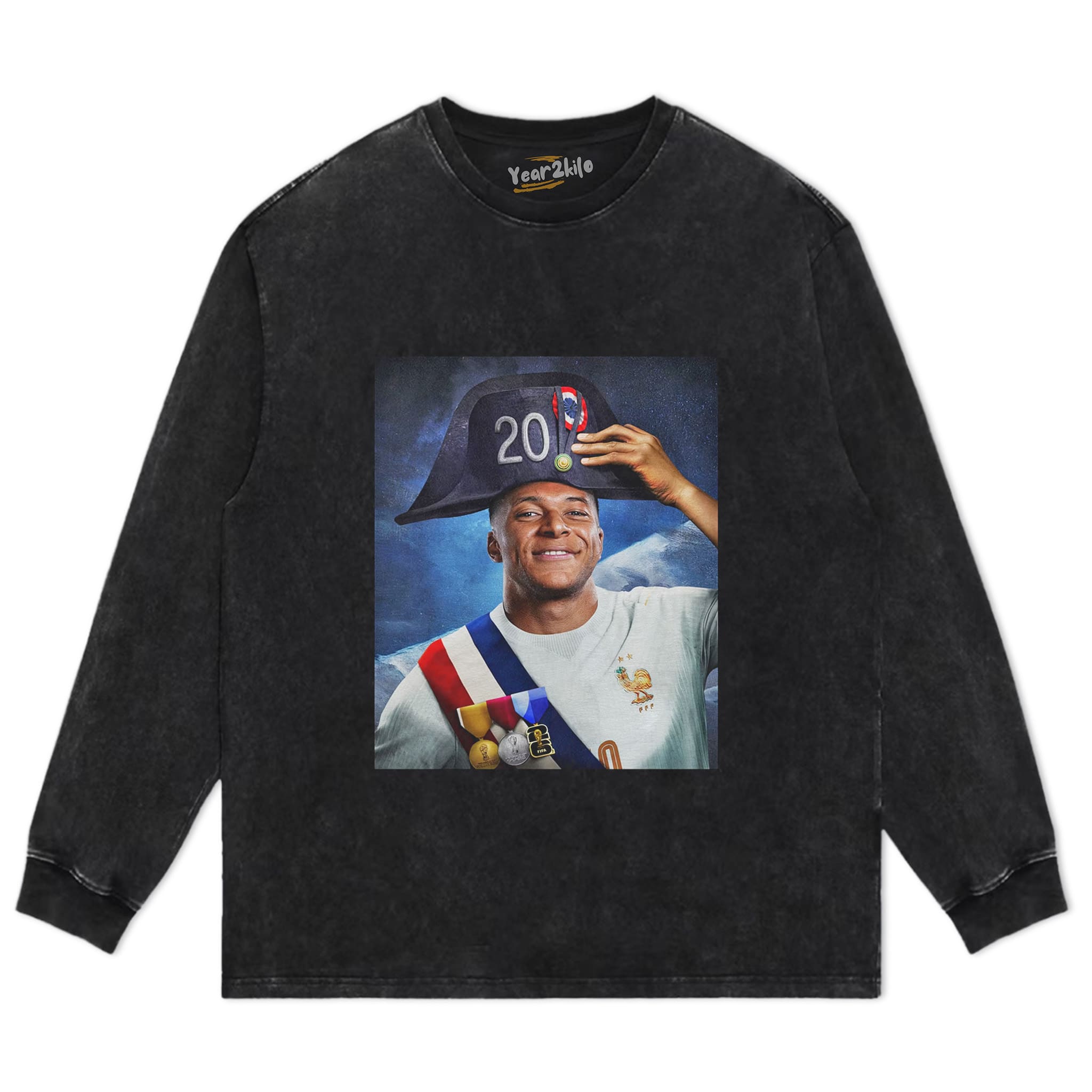 KYLIAN MBAPPÉ FRANCE V4 TANK TOP & TEE & LONG SLEEVE & LAYERED LS & HOODIE