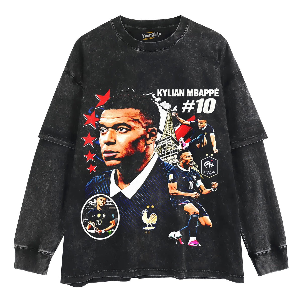 KYLIAN MBAPPÉ NO.10 TANK TOP & TEE & LONG SLEEVE & LAYERED LS & HOODIE