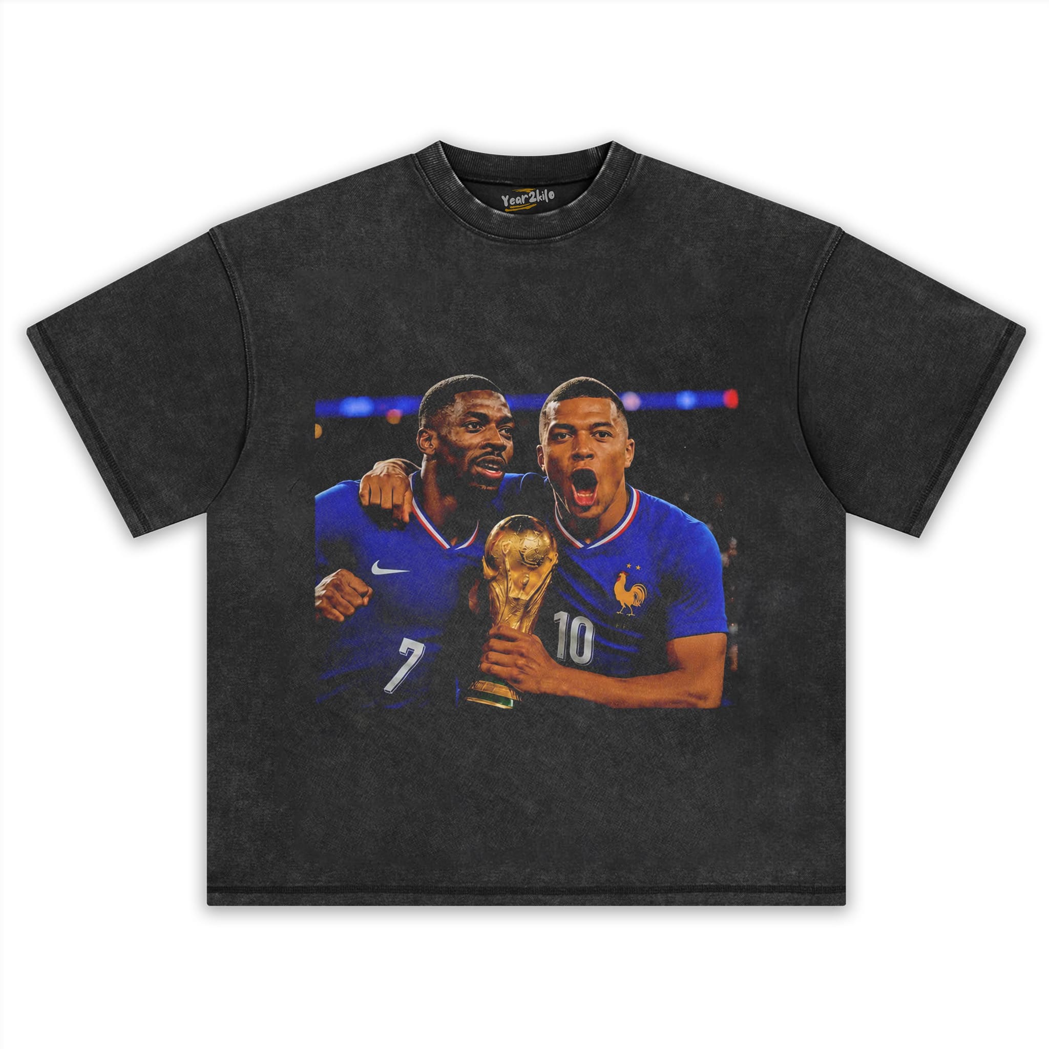 KYLIAN MBAPPÉ & OUSMANE DEMBÉLÉ TANK TOP & TEE & LONG SLEEVE & LAYERED LS & HOODIE