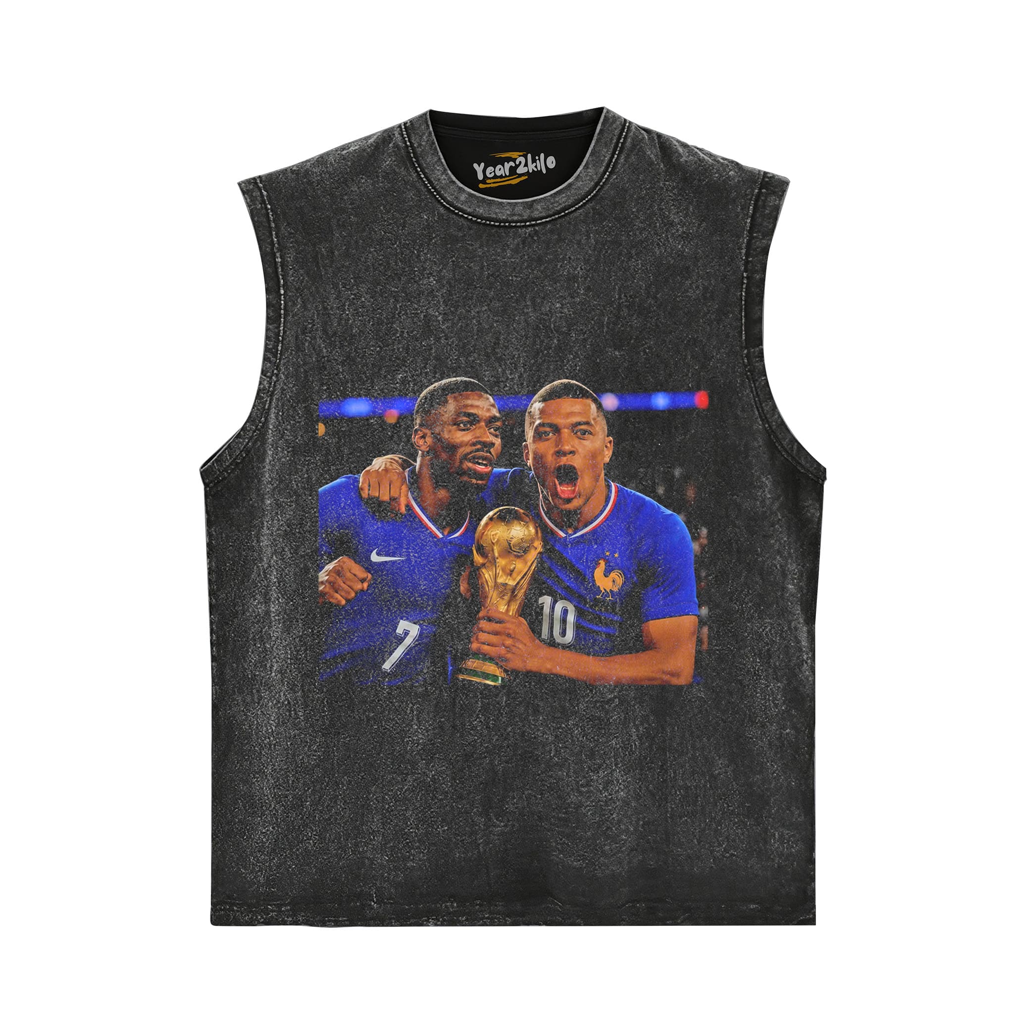 KYLIAN MBAPPÉ & OUSMANE DEMBÉLÉ TANK TOP & TEE & LONG SLEEVE & LAYERED LS & HOODIE