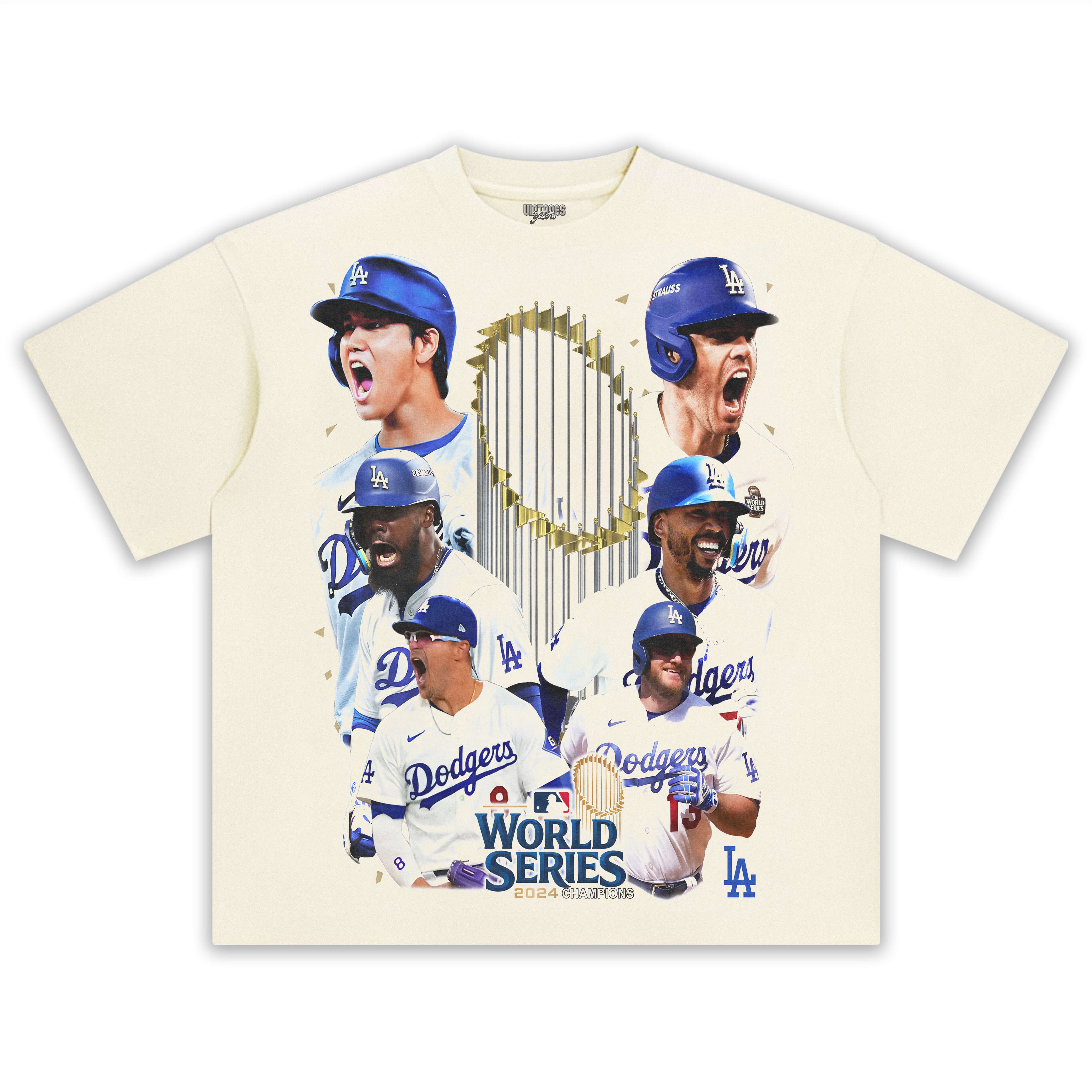 LA DODGERS WORLD SERIESCHAMPIONS 2024 GRAPHIC TEE & LS & HOODIE