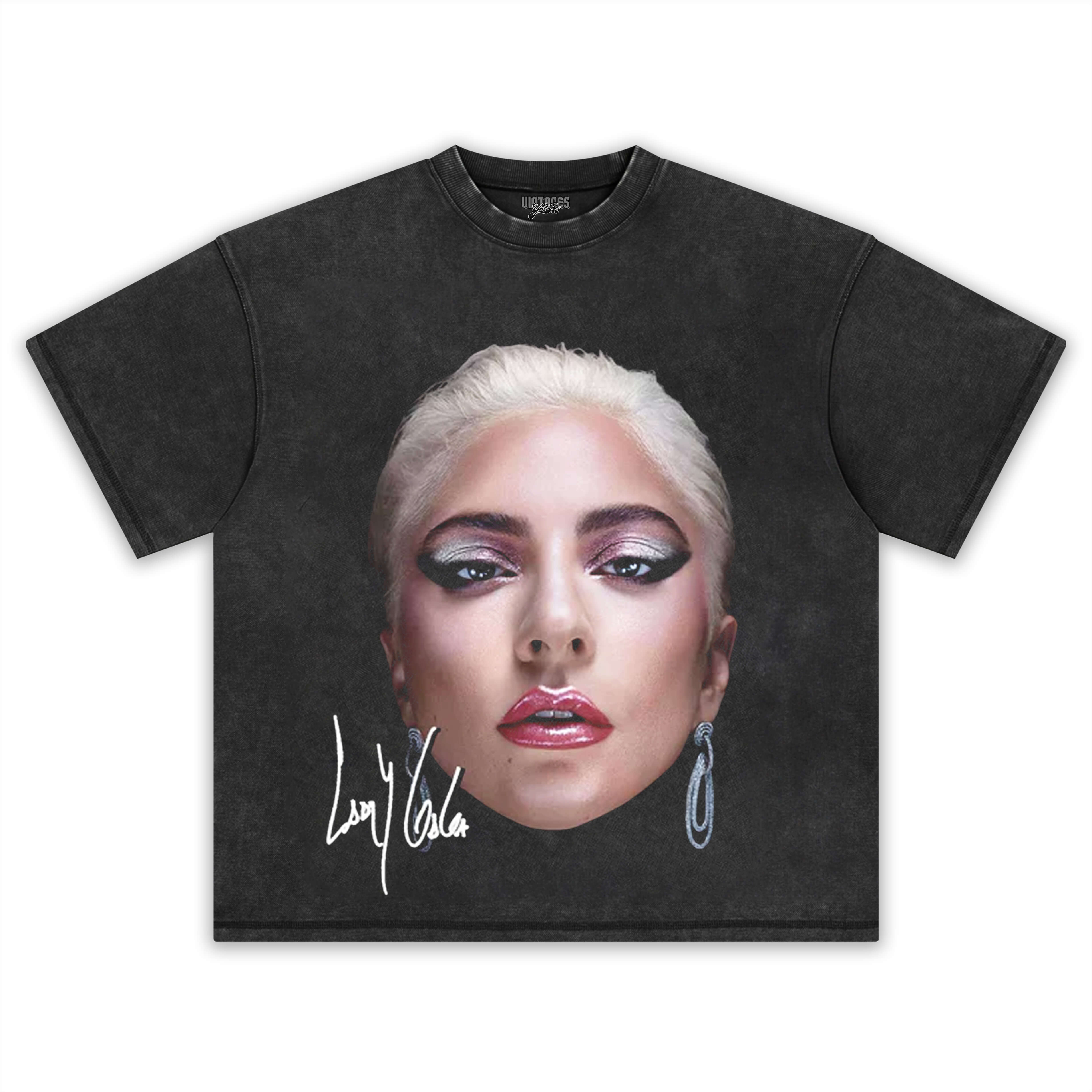 LADY GAGA 2025 BIG FACE TEE