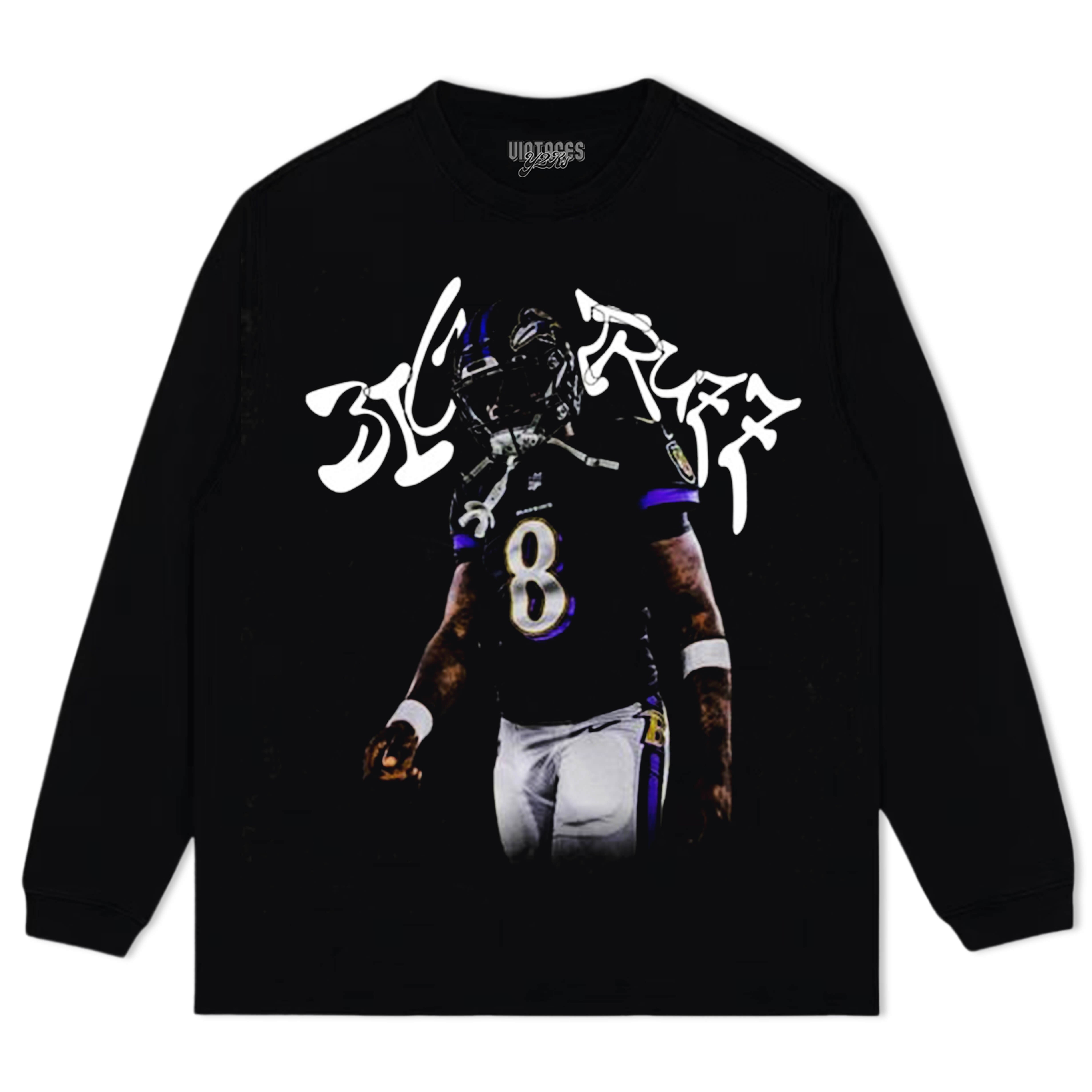 LAMAR JACKSON VINTAGE V3 TEE & LS & HOODIE