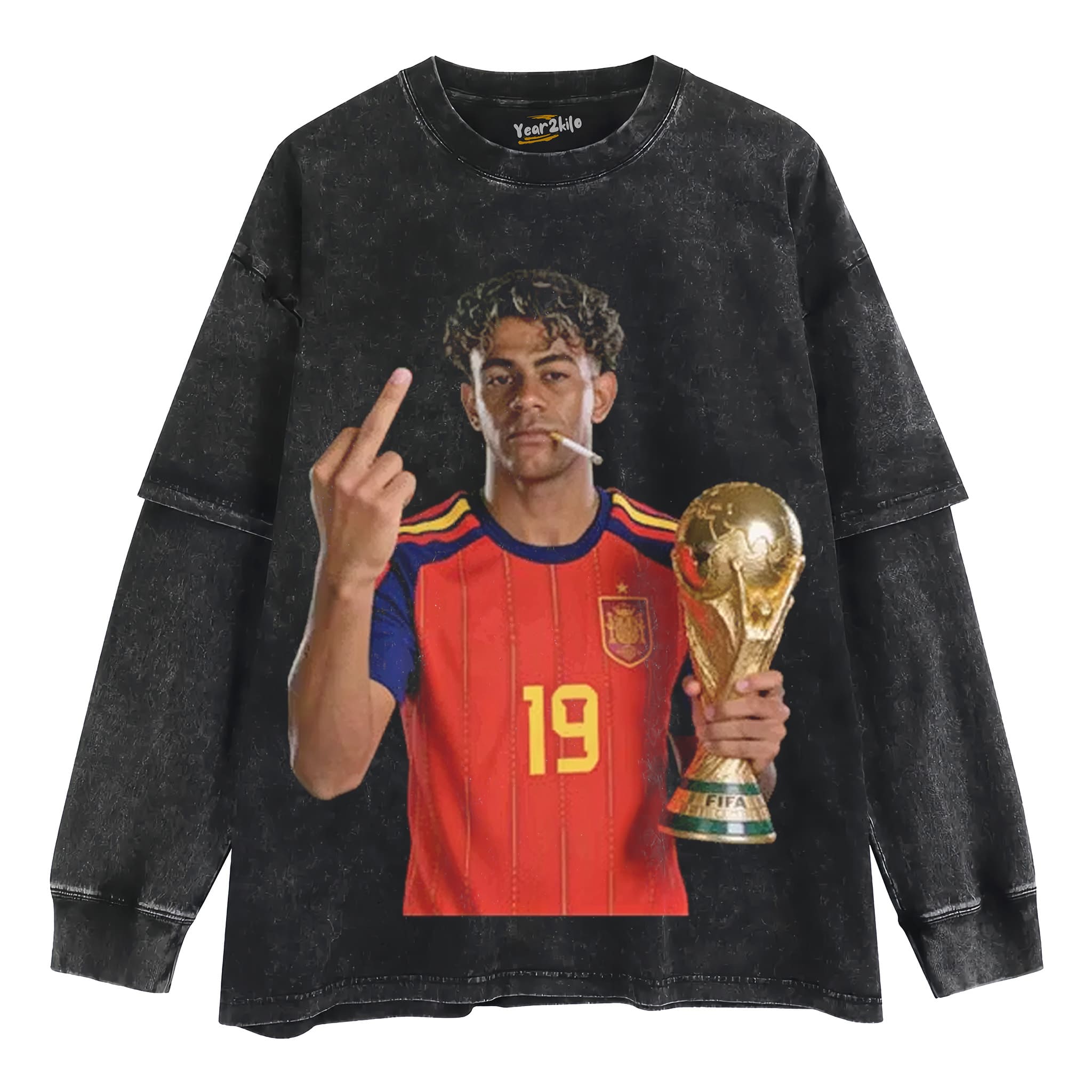 LAMINE YAMAL SPAIN TANK TOP & TEE & LONG SLEEVE & LAYERED LS & HOODIE