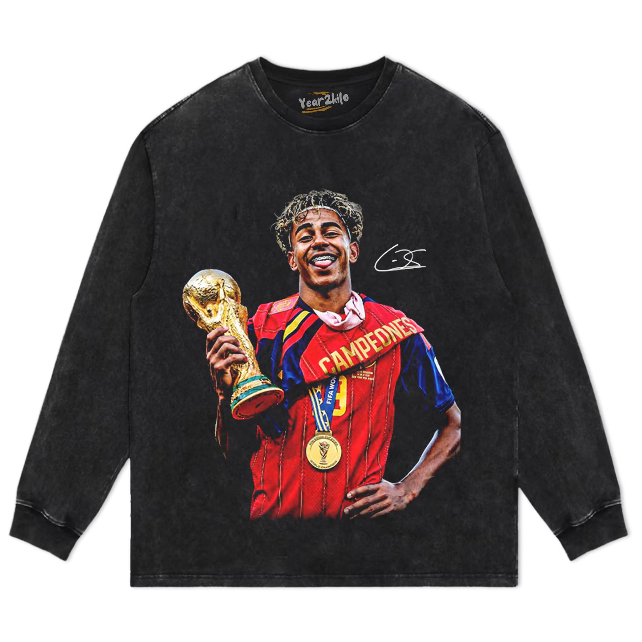 LAMINE YAMAL - THE HEIR TANK TOP & TEE & LONG SLEEVE & LAYERED LS & HOODIE