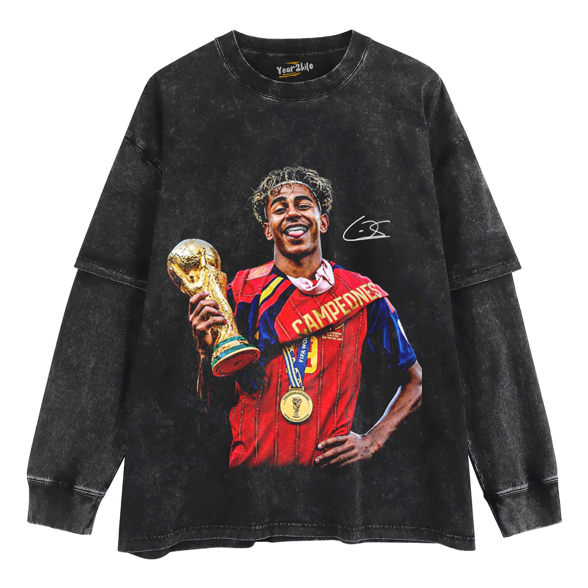 LAMINE YAMAL - THE HEIR TANK TOP & TEE & LONG SLEEVE & LAYERED LS & HOODIE
