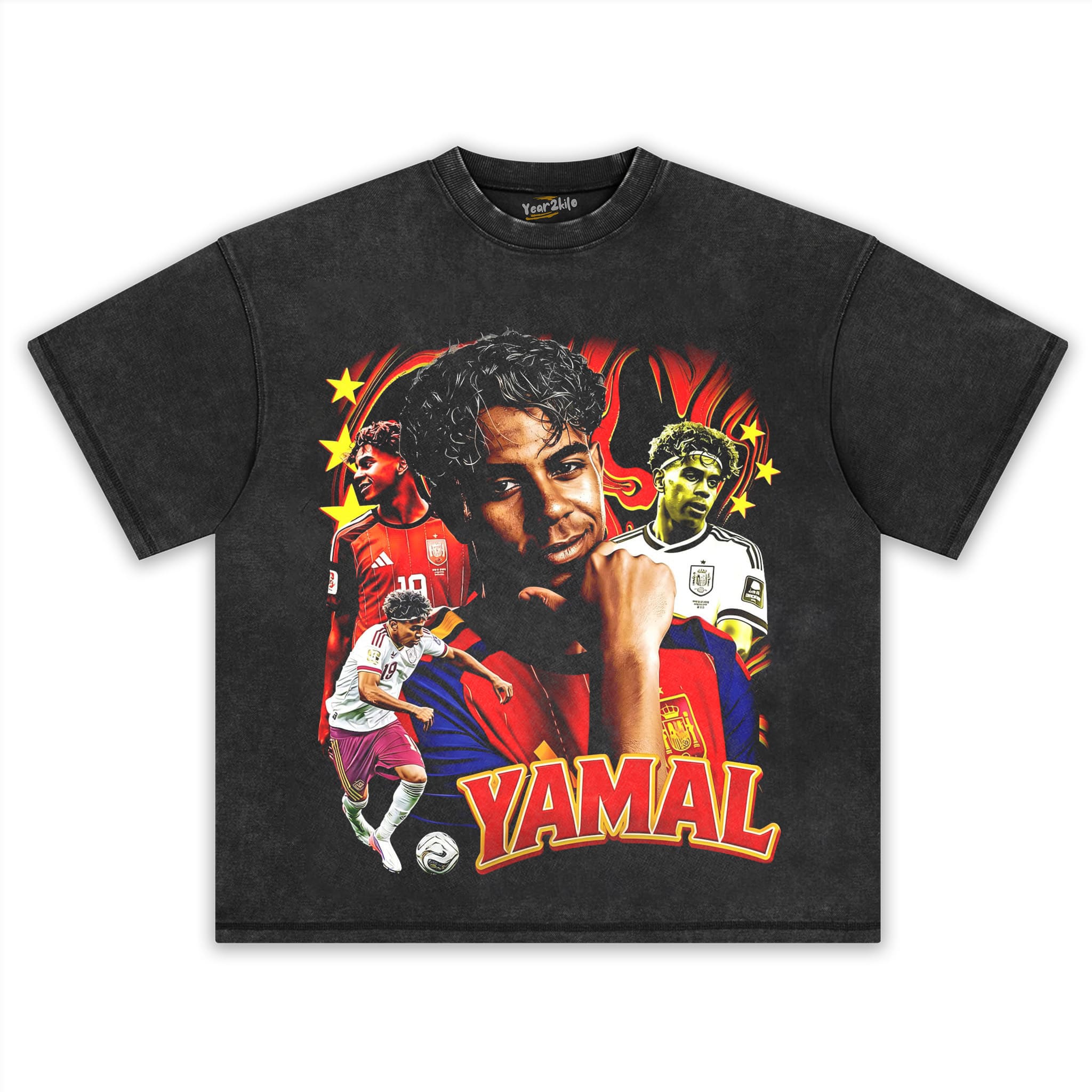 LAMINE YAMAL 2026 VINTAGE TANK TOP & TEE & LONG SLEEVE & LAYERED LS & HOODIE