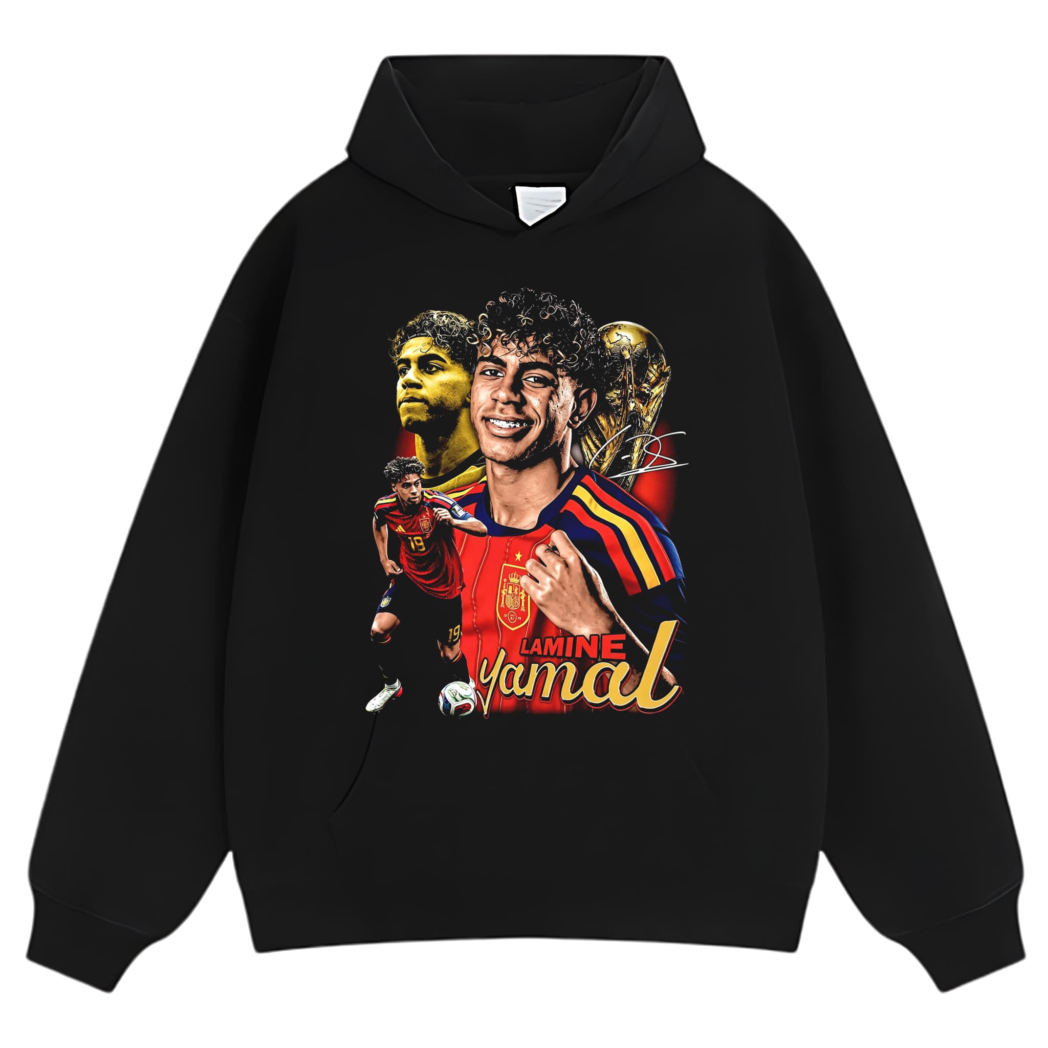 LAMINE YAMAL 2026 VINTAGE V2 TANK TOP & TEE & LONG SLEEVE & LAYERED LS & HOODIE