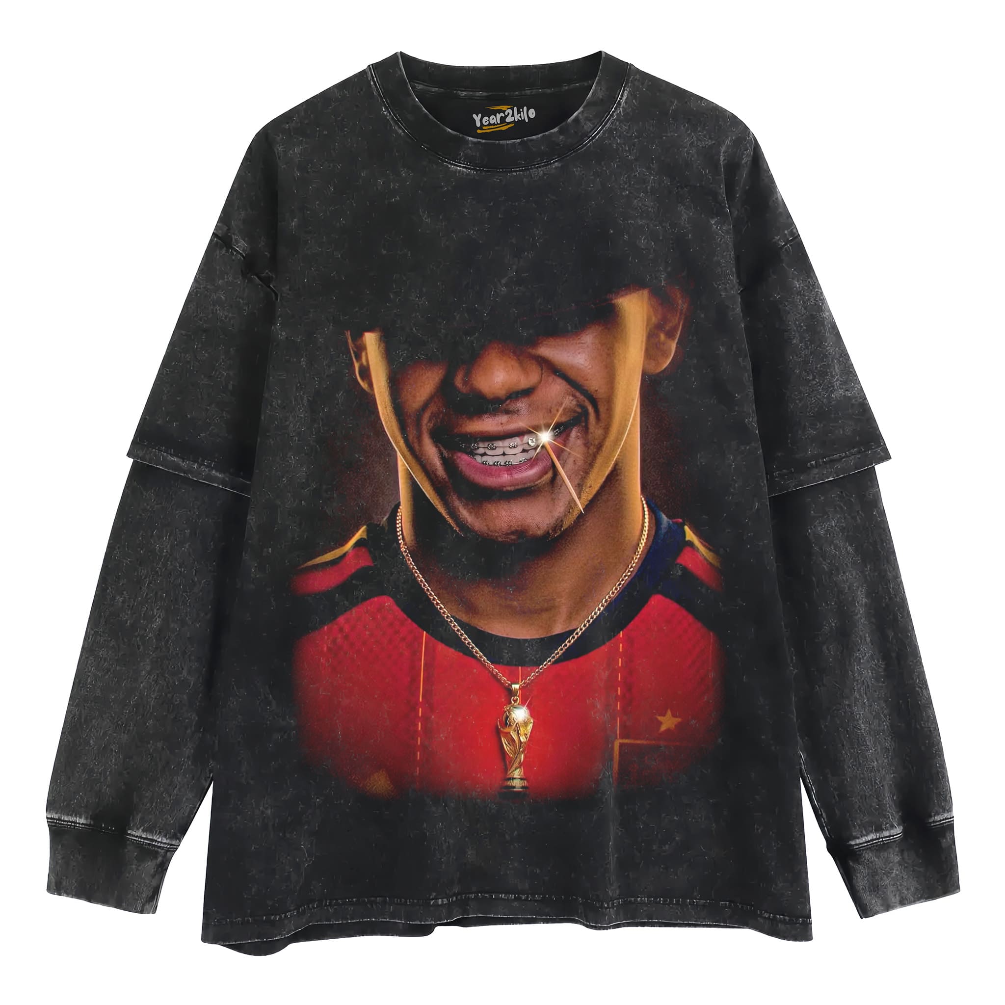 LAMINE YAMAL FIFA 2026 CHAMPION TANK TOP & TEE & LONG SLEEVE & LAYERED LS & HOODIE