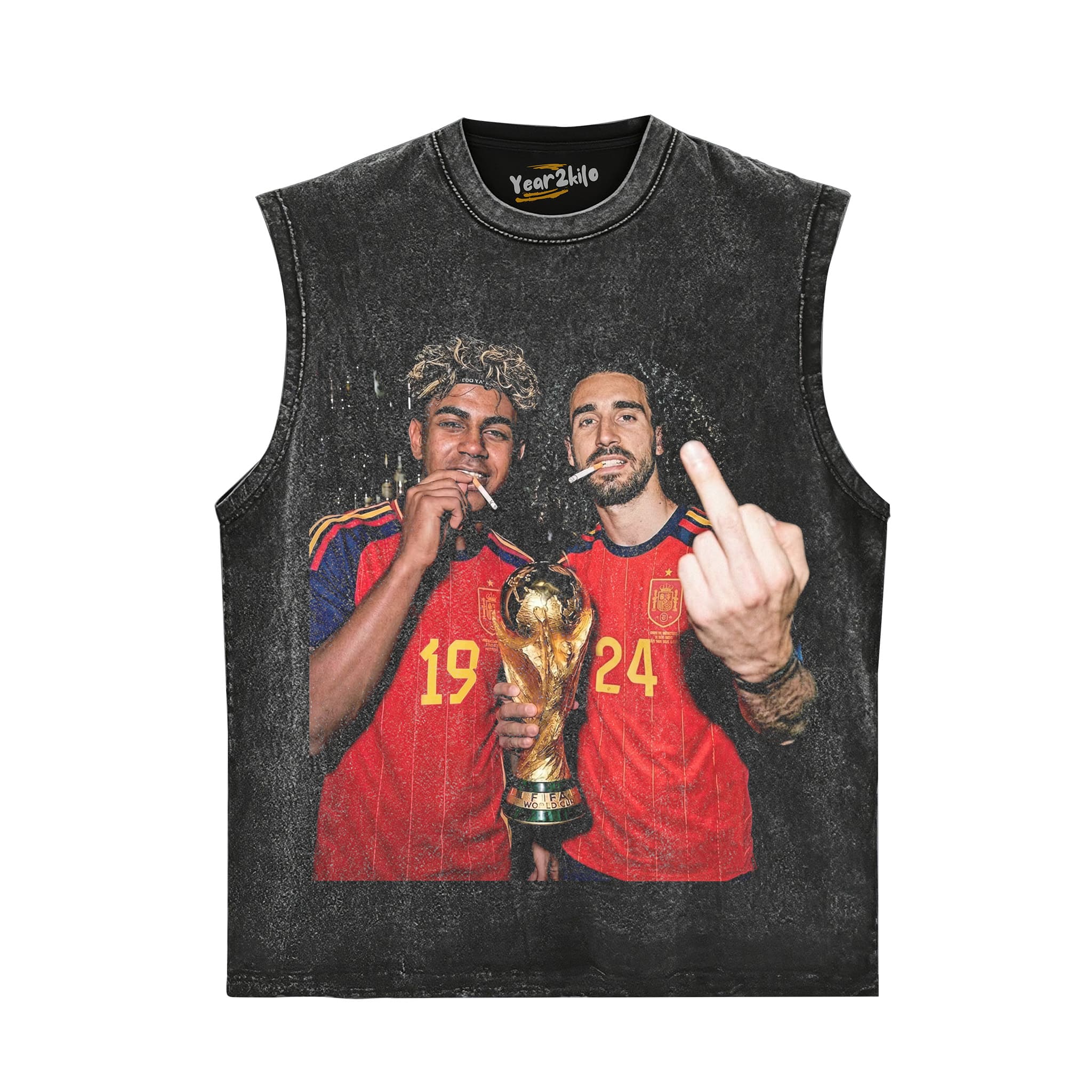 LAMINE YAMAL & MARC CUCURELLA FIFA 2026 CHAMPION TANK TOP & TEE & LONG SLEEVE & LAYERED LS & HOODIE