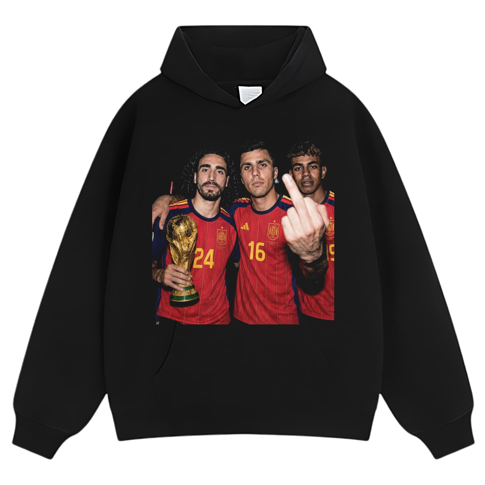 LAMINE YAMAL & MARC CUCURELLA & RODRI FIFA 2026 CHAMPION TANK TOP & TEE & LONG SLEEVE & LAYERED LS & HOODIE