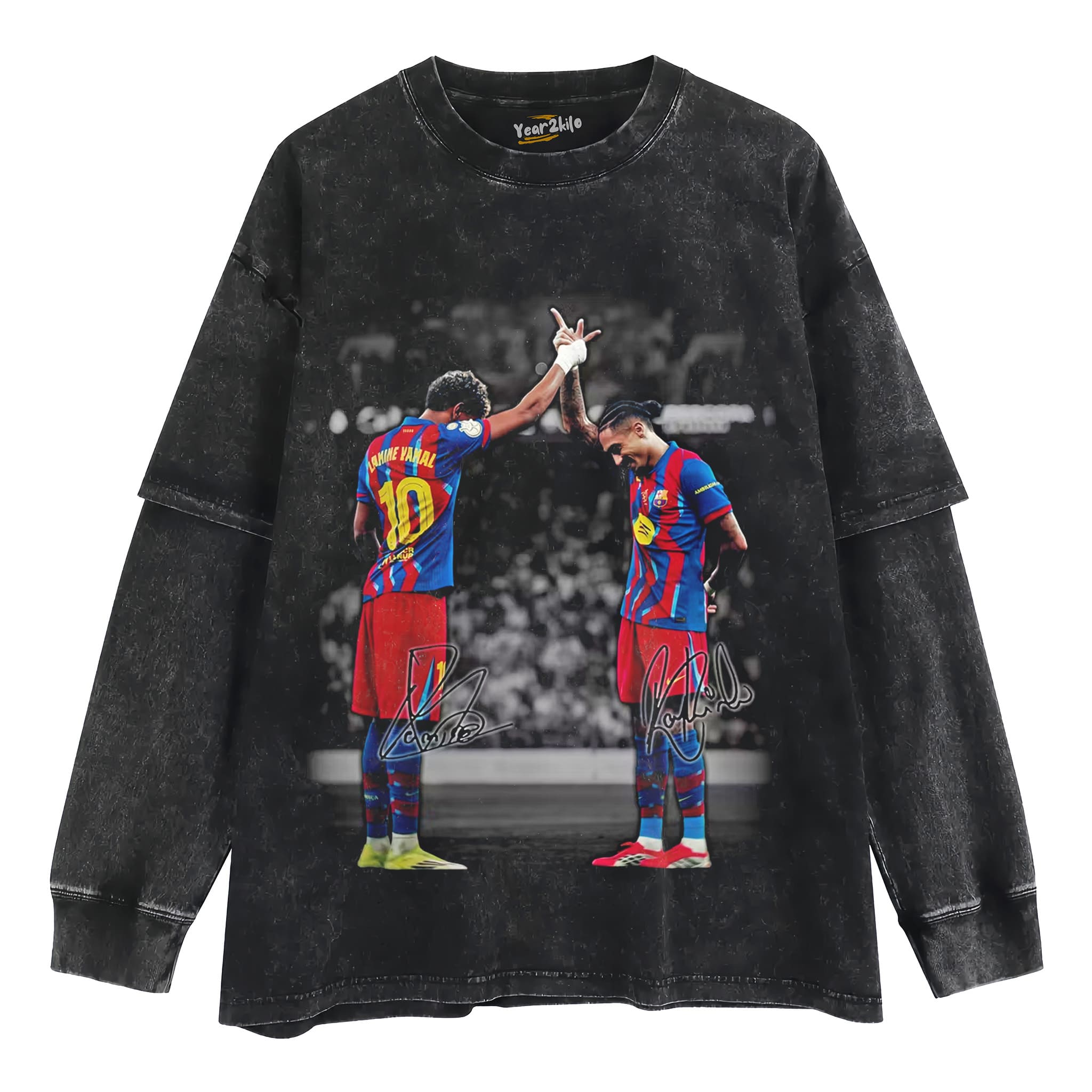 LAMINE YAMAL & RAPHINHA 2026 TANK TOP & TEE & LONG SLEEVE & LAYERED LS & HOODIE