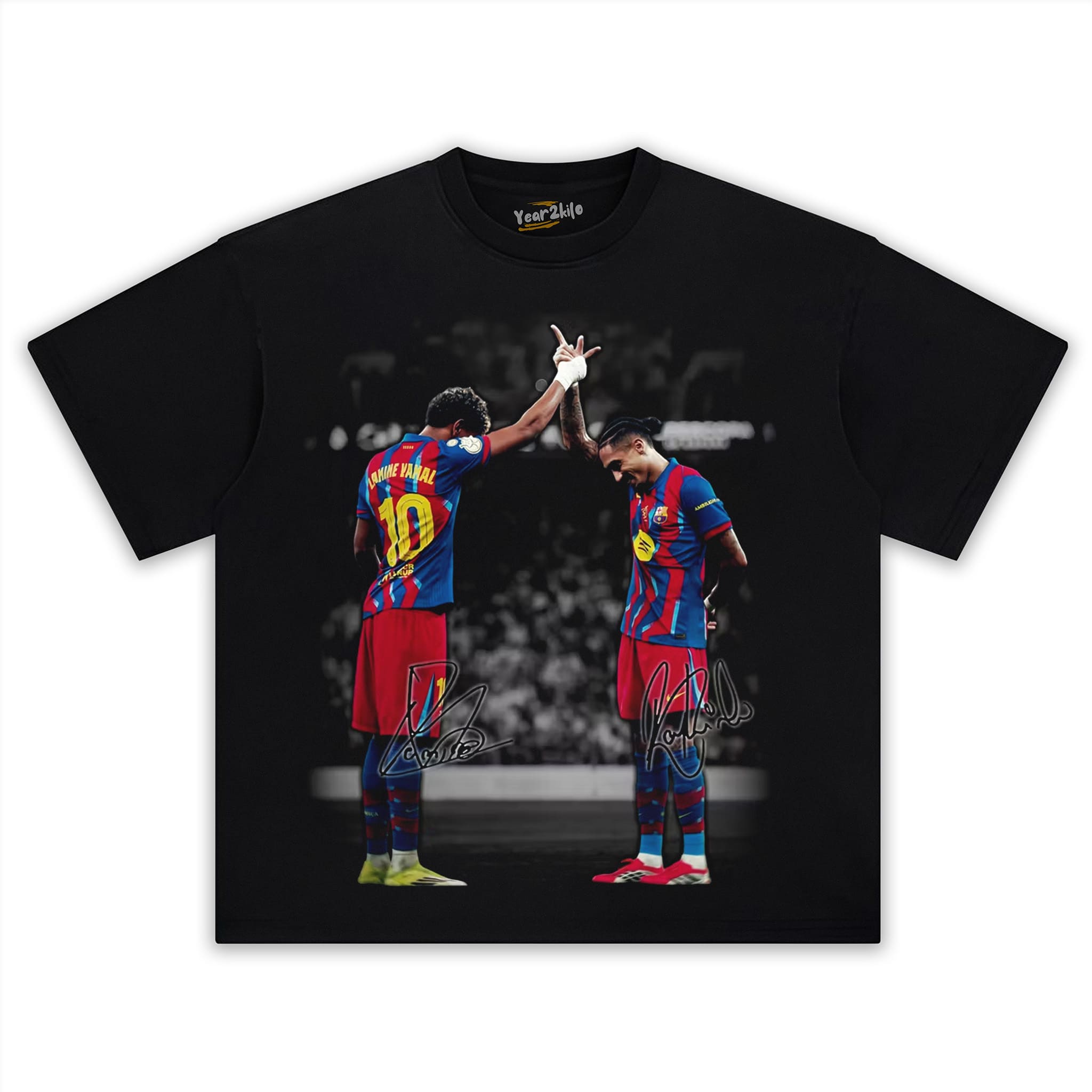 LAMINE YAMAL & RAPHINHA 2026 TANK TOP & TEE & LONG SLEEVE & LAYERED LS & HOODIE