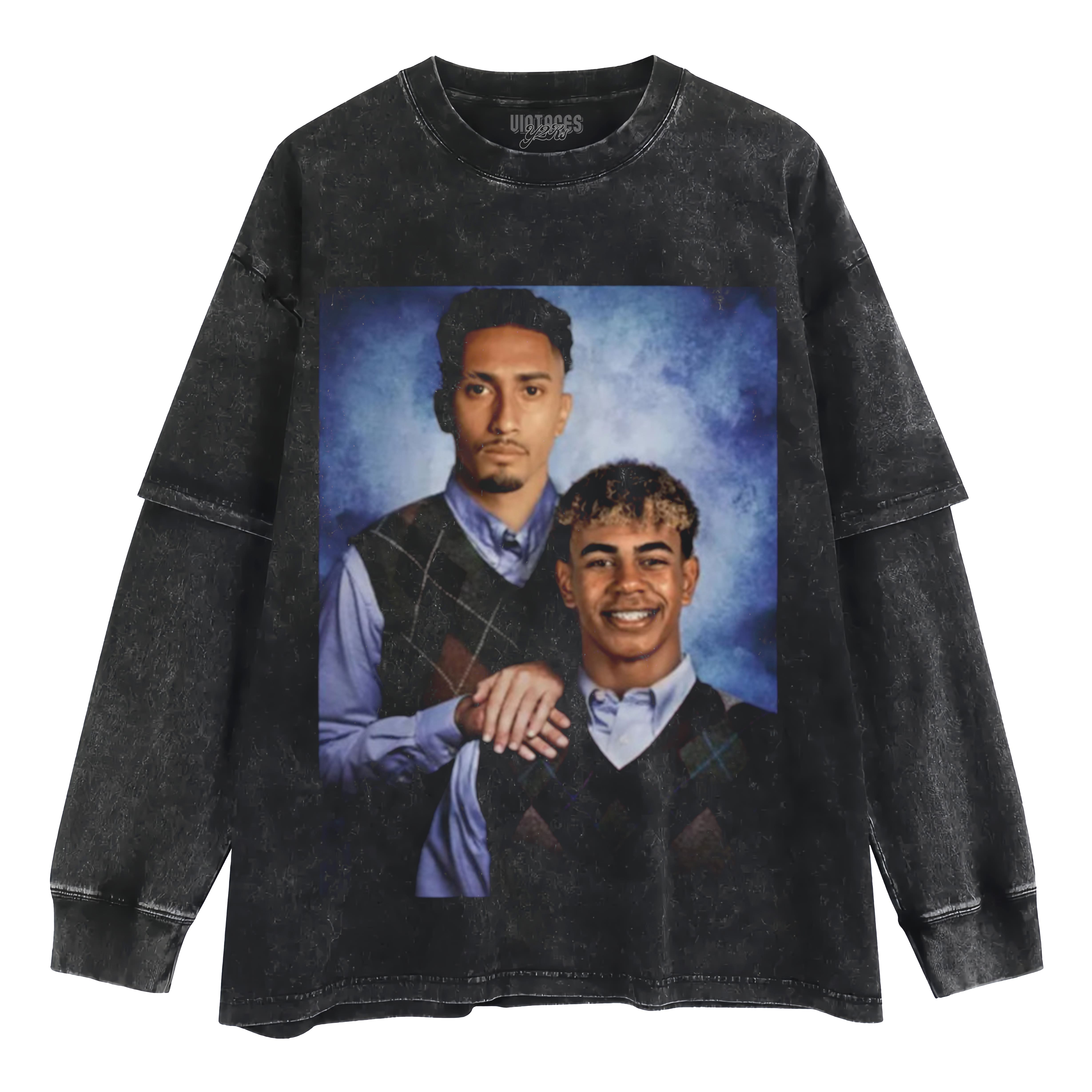 LAMINE YAMAL & RAPHINHA STEP BROTHERS LAYERED LONG SLEEVE