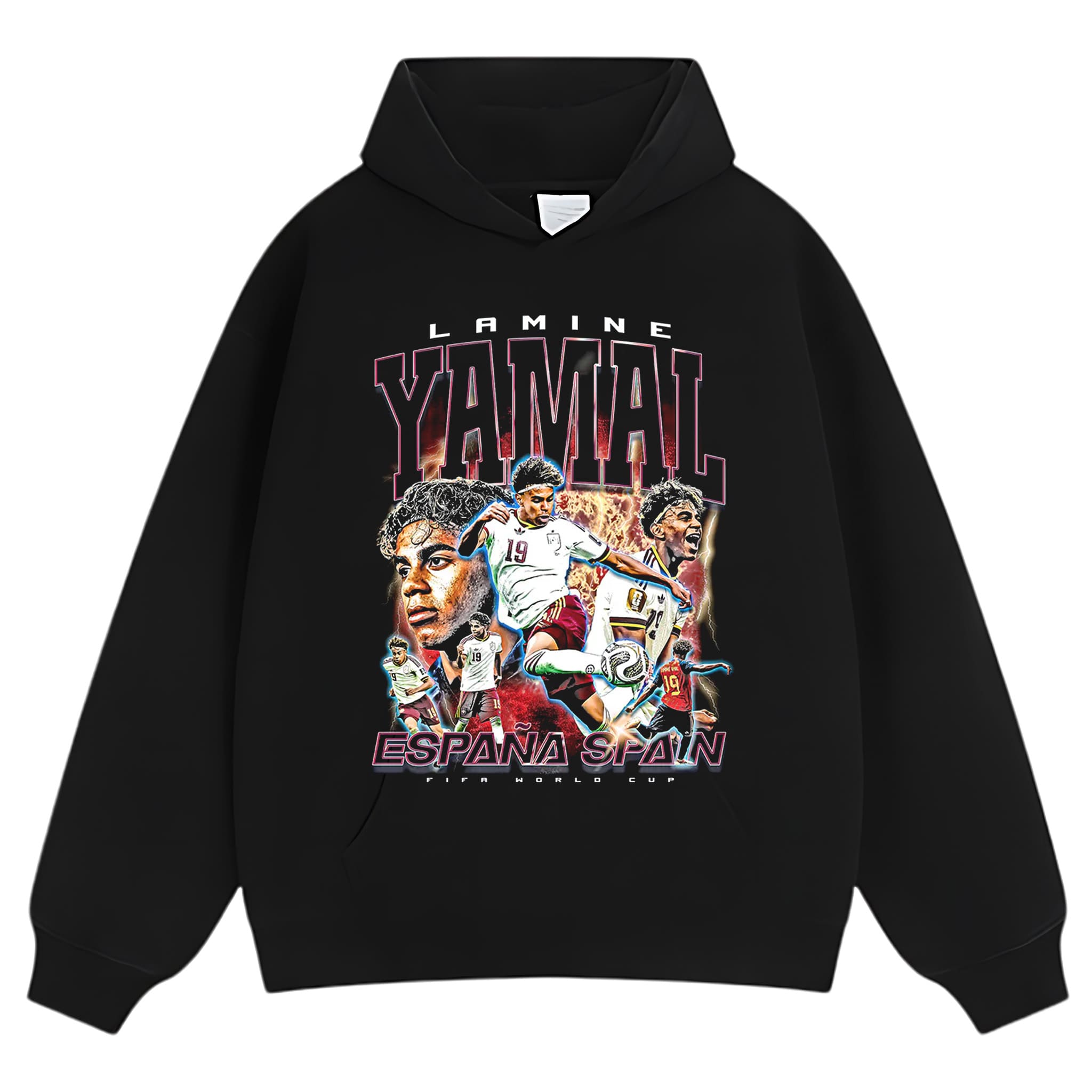 LAMINE YAMAL 'SPAIN FOOTBALL WORLD CUP' LOOK TANK TOP & TEE & LONG SLEEVE & LAYERED LS & HOODIE