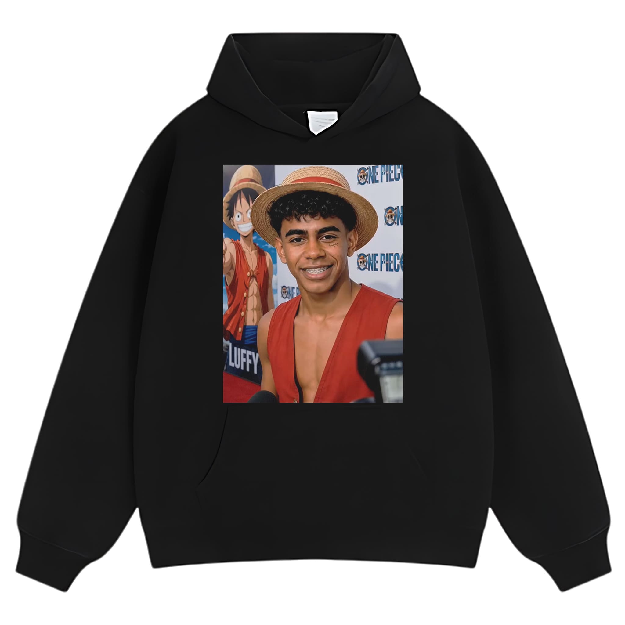 LAMINE YAMAL × LUFFY ONE PIECE GRAPHIC TANK TOP & TEE & LONG SLEEVE & LAYERED LS & HOODIE