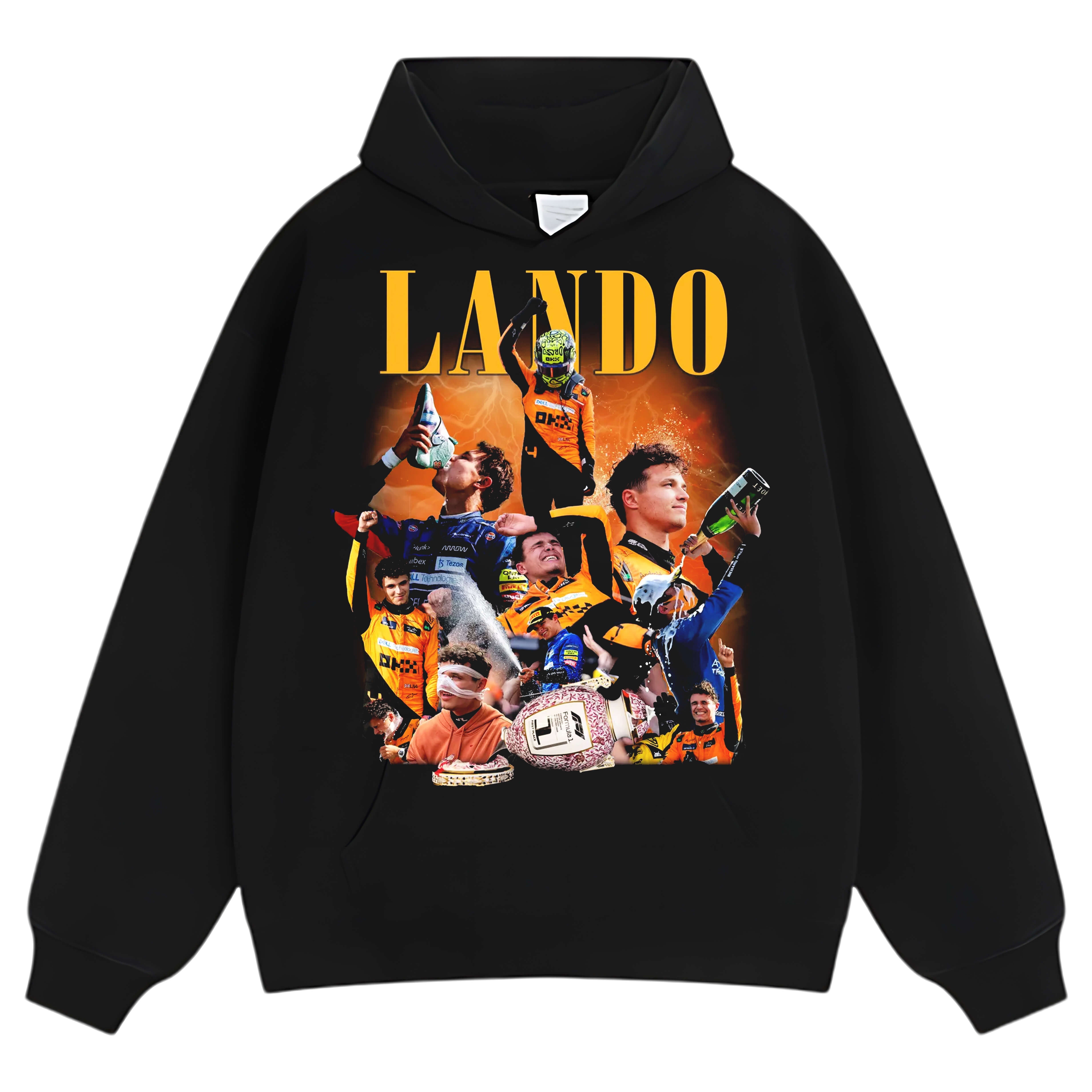 LANDO NORRIS - FORMULA1 LEGENDS - RACE WINNER MCLAREN TRIBUTE TEE & LS & HOODIE