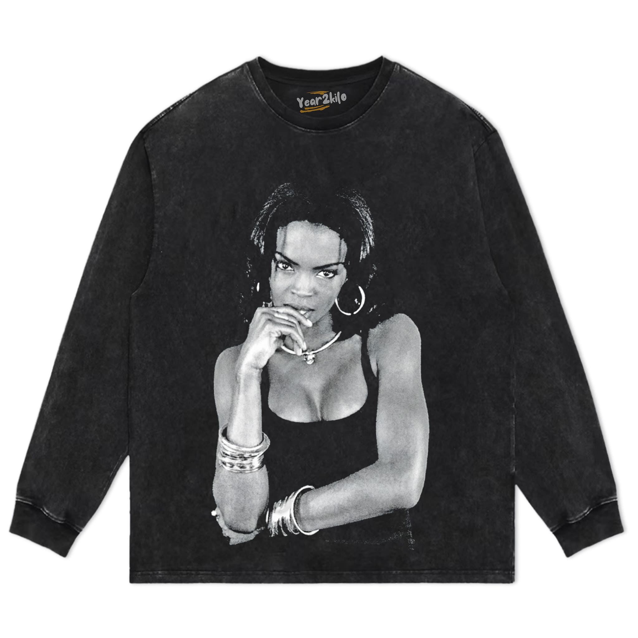 LAURYN HILL 80S 90S VINTAGE LOOK TANK TOP & TEE & LONG SLEEVE & LAYERED LS & HOODIE