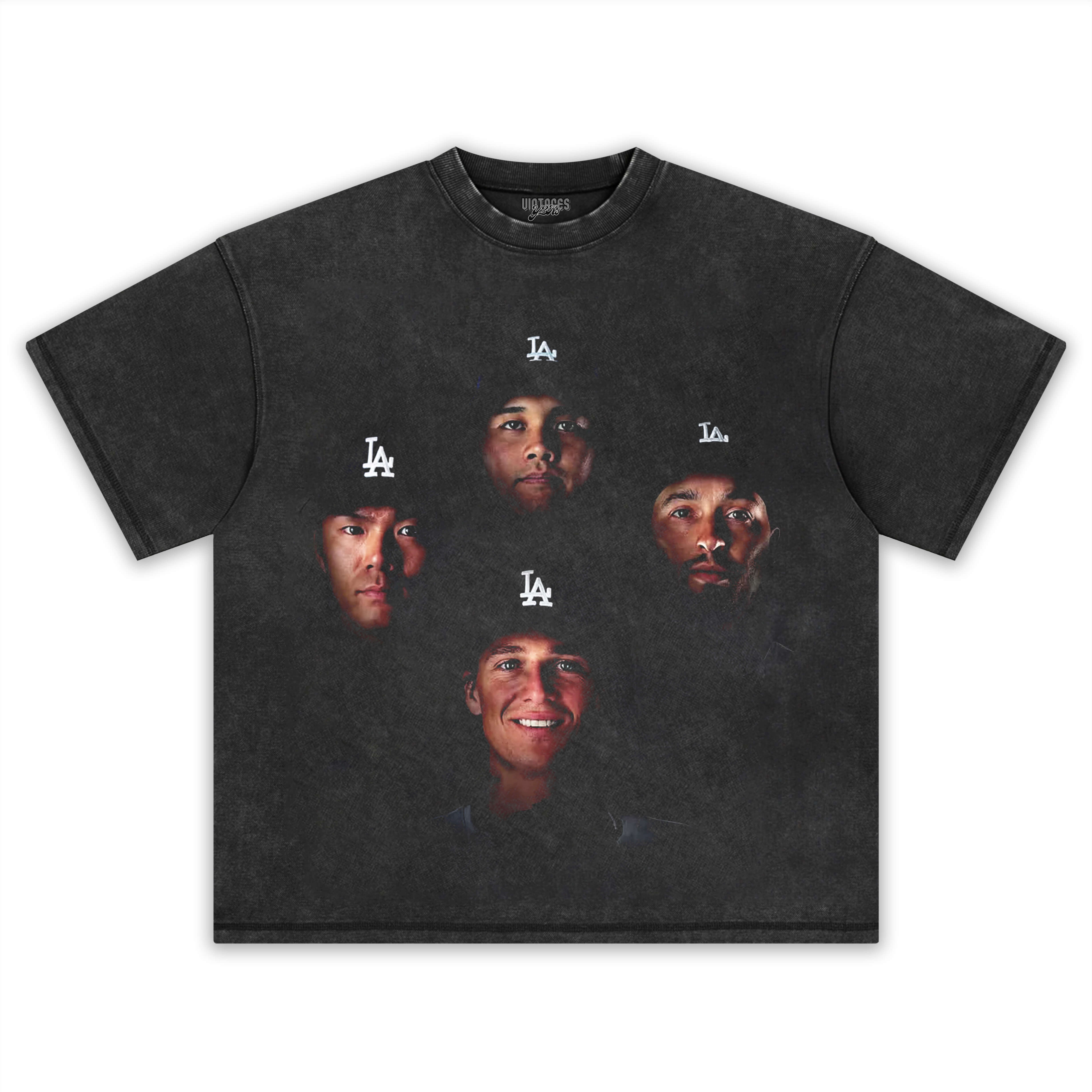 LA DODGERS FOUR TEE & LS & HOODIE