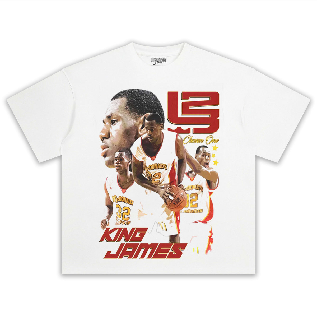LEBRON JAMES MCDONALDS GRAPHIC TEE & LS & HOODIE