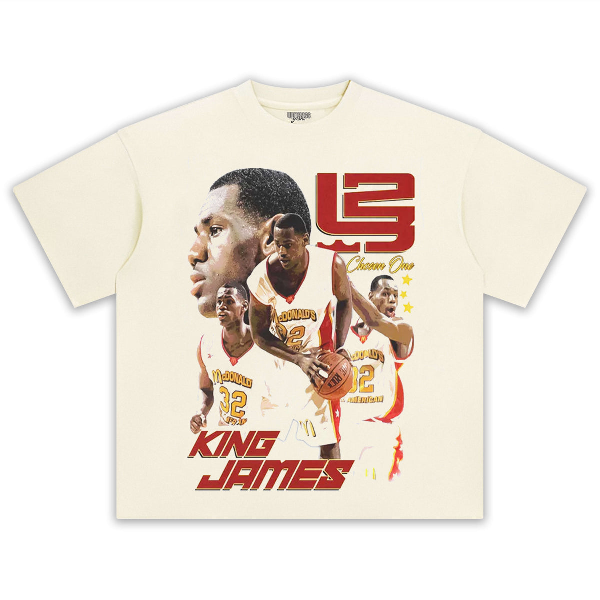 LEBRON JAMES MCDONALDS GRAPHIC TEE & LS & HOODIE