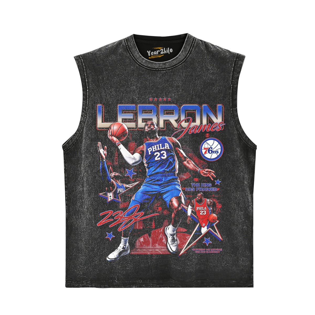 LEBRON X 76ERS TANK TOP & TEE & LONG SLEEVE & LAYERED LS & HOODIE