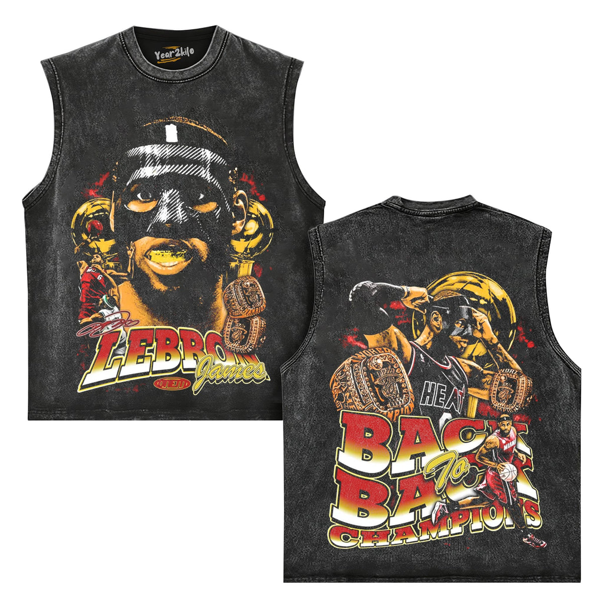 LEBRON X MIAMI TANK TOP & TEE & LONG SLEEVE & LAYERED LS & HOODIE