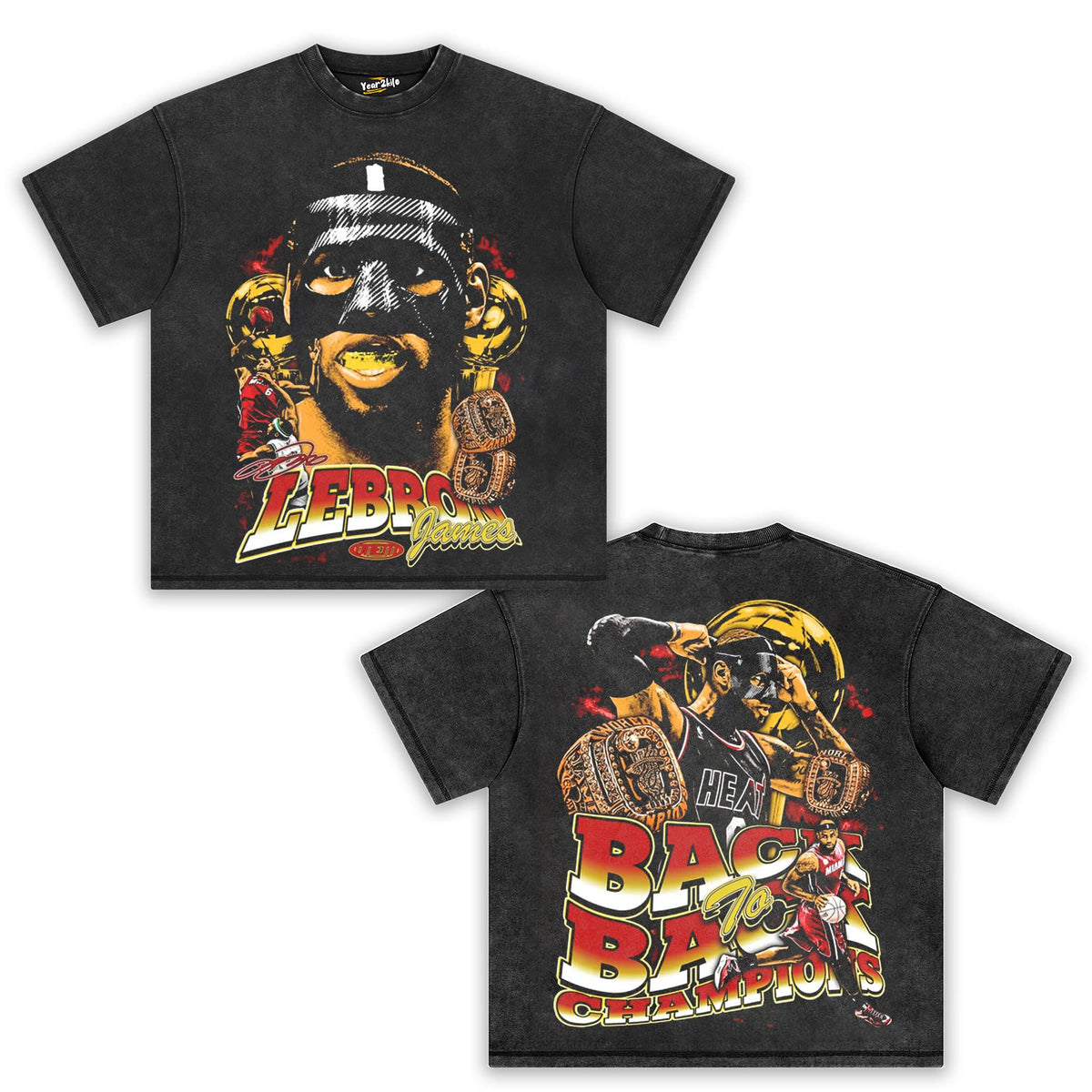 LEBRON X MIAMI TANK TOP & TEE & LONG SLEEVE & LAYERED LS & HOODIE