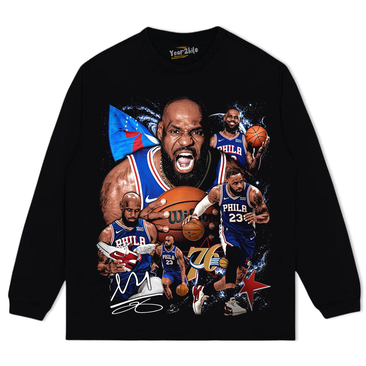 LEBRON JAMES 2026 V4 TANK TOP & TEE & LONG SLEEVE & LAYERED LS & HOODIE
