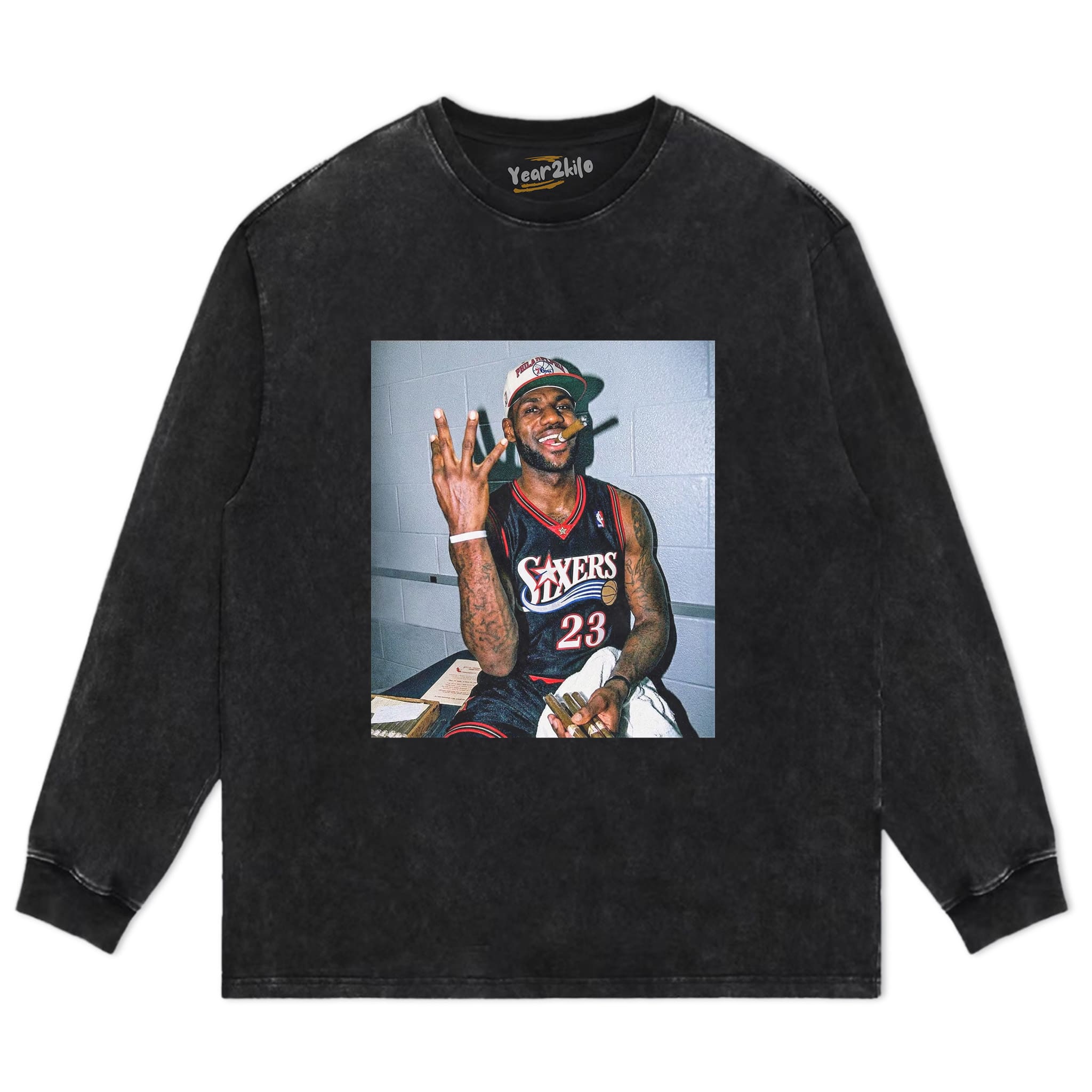LEBRON JAMES 76ERS V2 TANK TOP & TEE & LONG SLEEVE & LAYERED LS & HOODIE