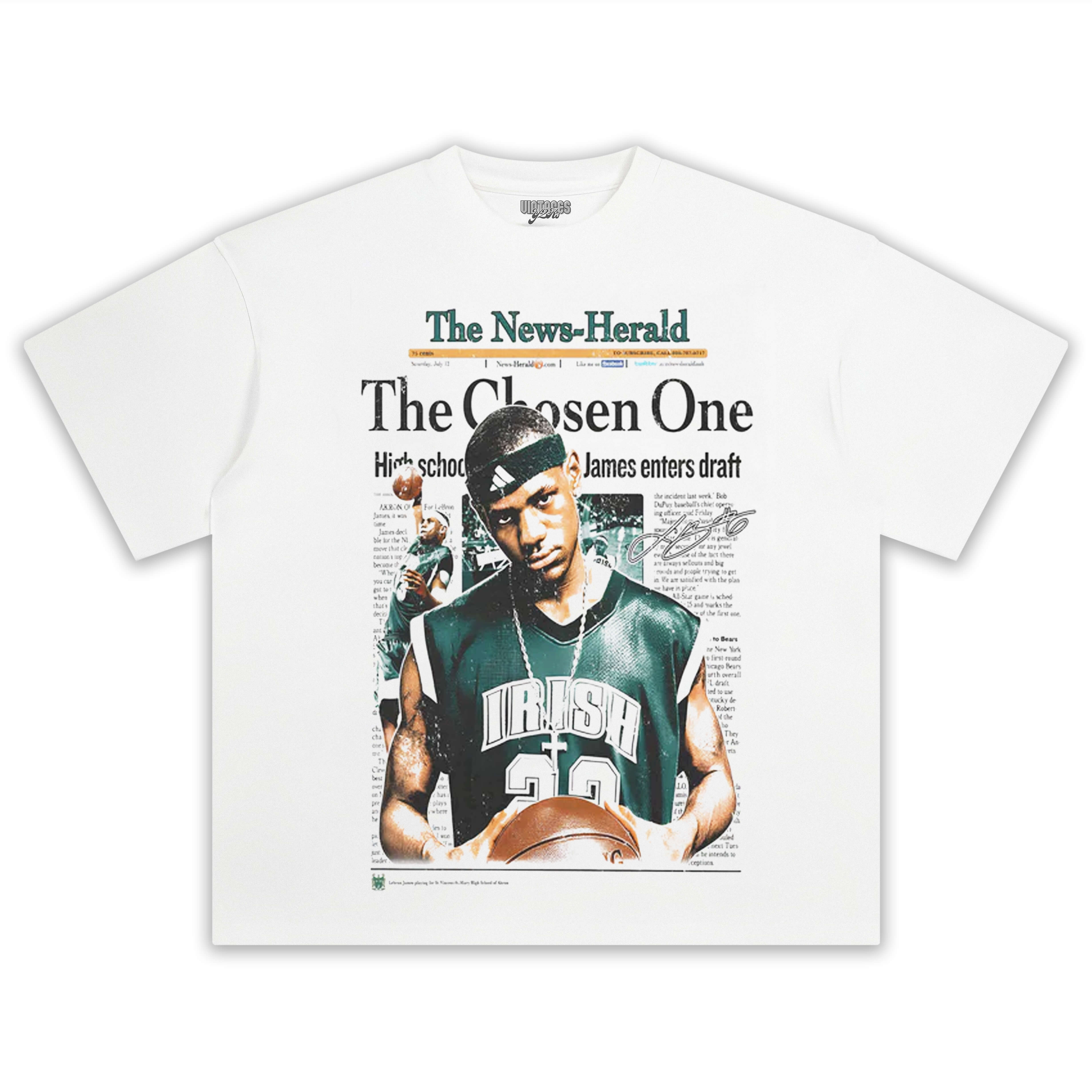 LEBRON JAMES CHOSEN ONE GRAPHIC TEE & LS & HOODIE