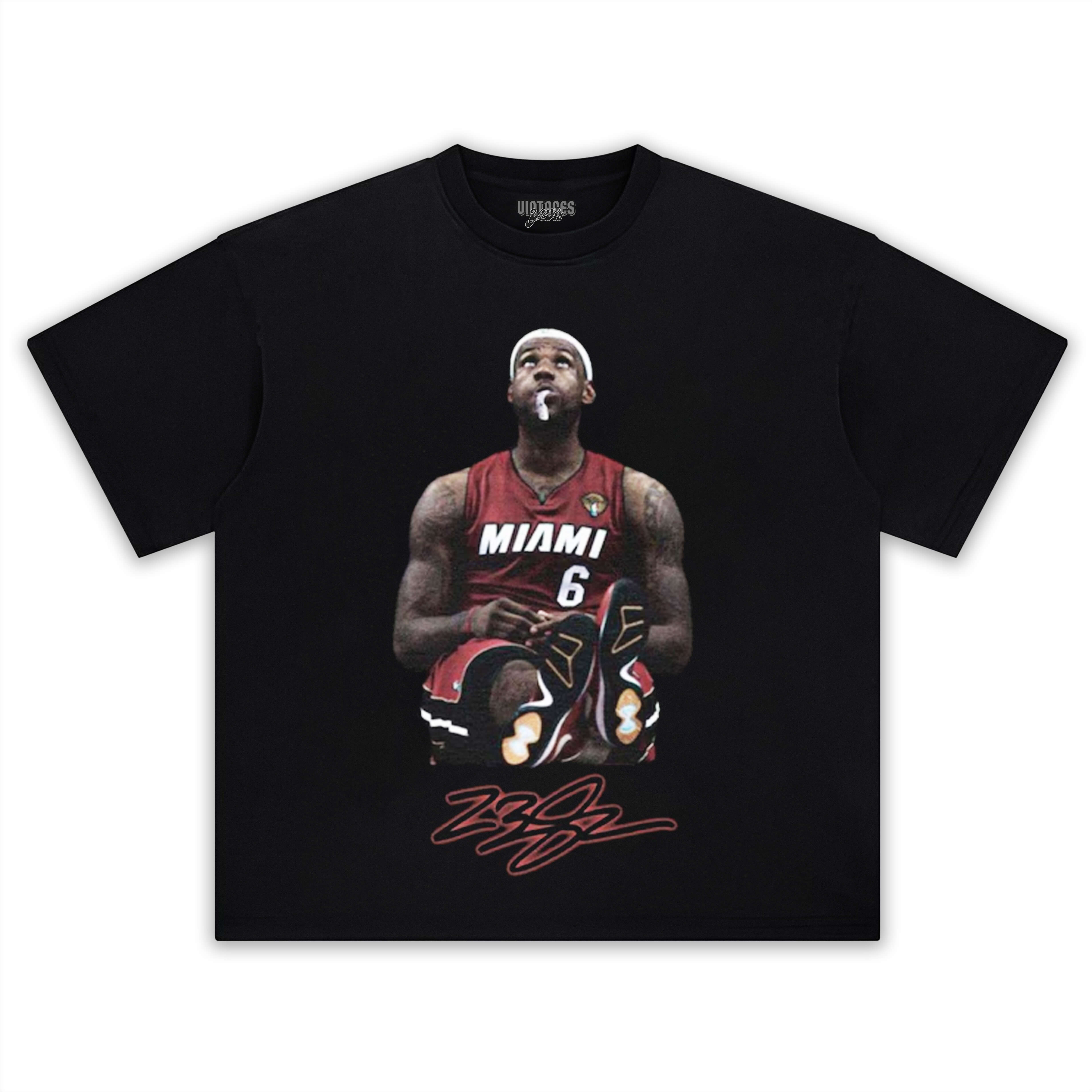 LEBRON JAMES PONDERING SIGNATURE TEE & LS & HOODIE