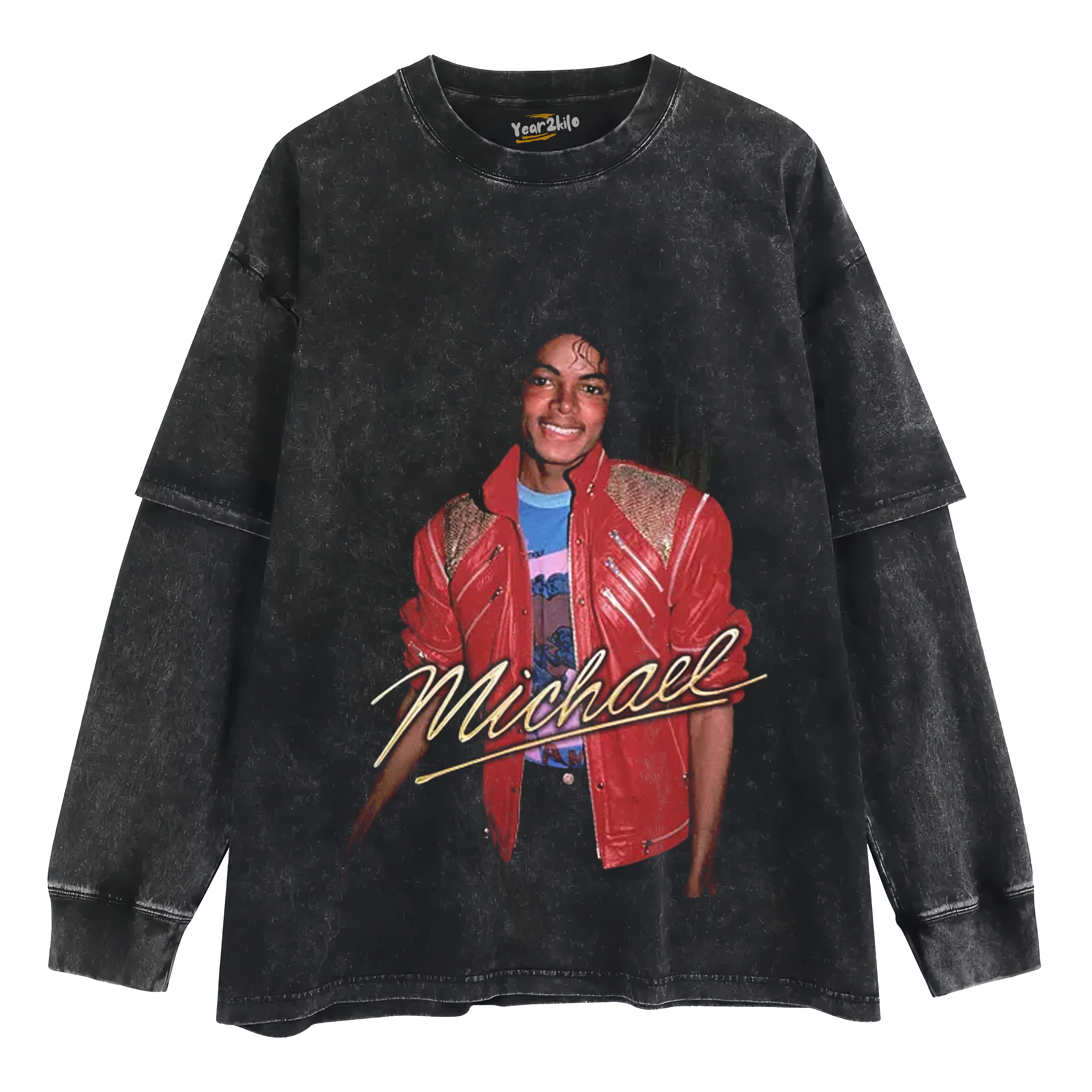 LEGENDARY SINGER MICHAEL JACKSON V4 TANK TOP & TEE & LONG SLEEVE & LAYERED LS & HOODIE