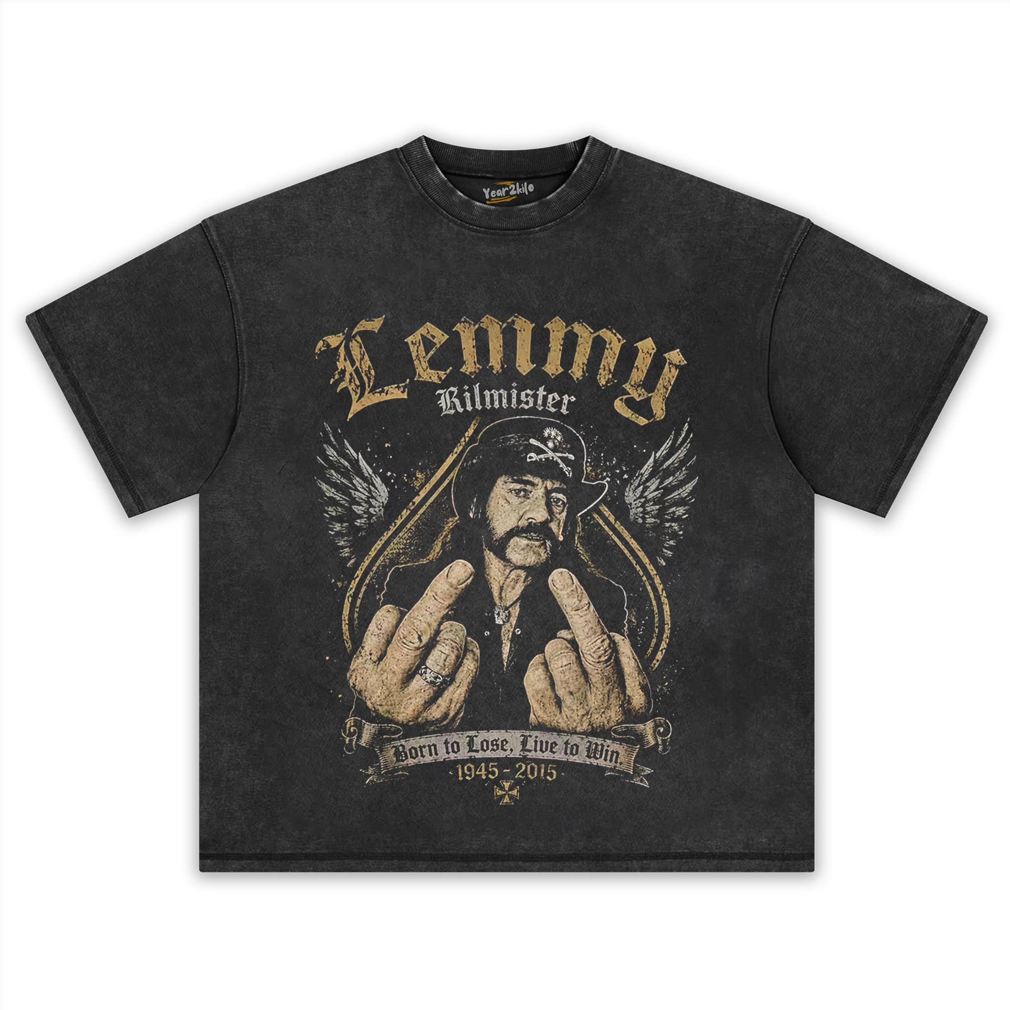 LEMMY KILMISTER VINTAGE V1 TANK TOP & TEE & LONG SLEEVE & LAYERED LS & HOODIE